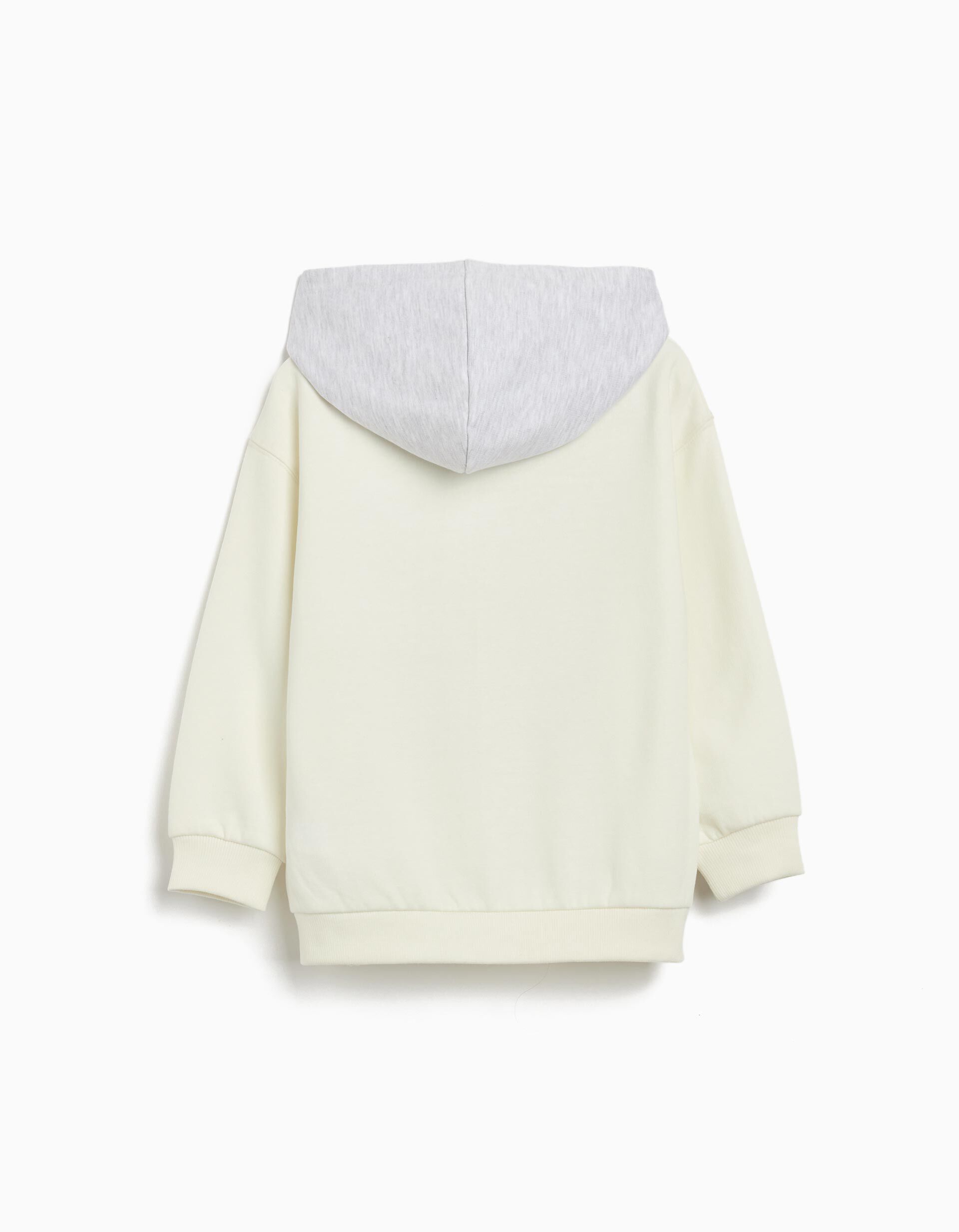 Comprar Online Sweatshirt com Capuz, Menino, Branco