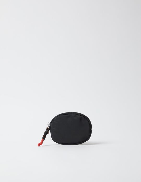 Comprar Online Porta-Moedas Oval, Mulher, Preto