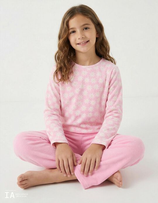 Comprar Online Pijama Micropolar, Menina, Rosa