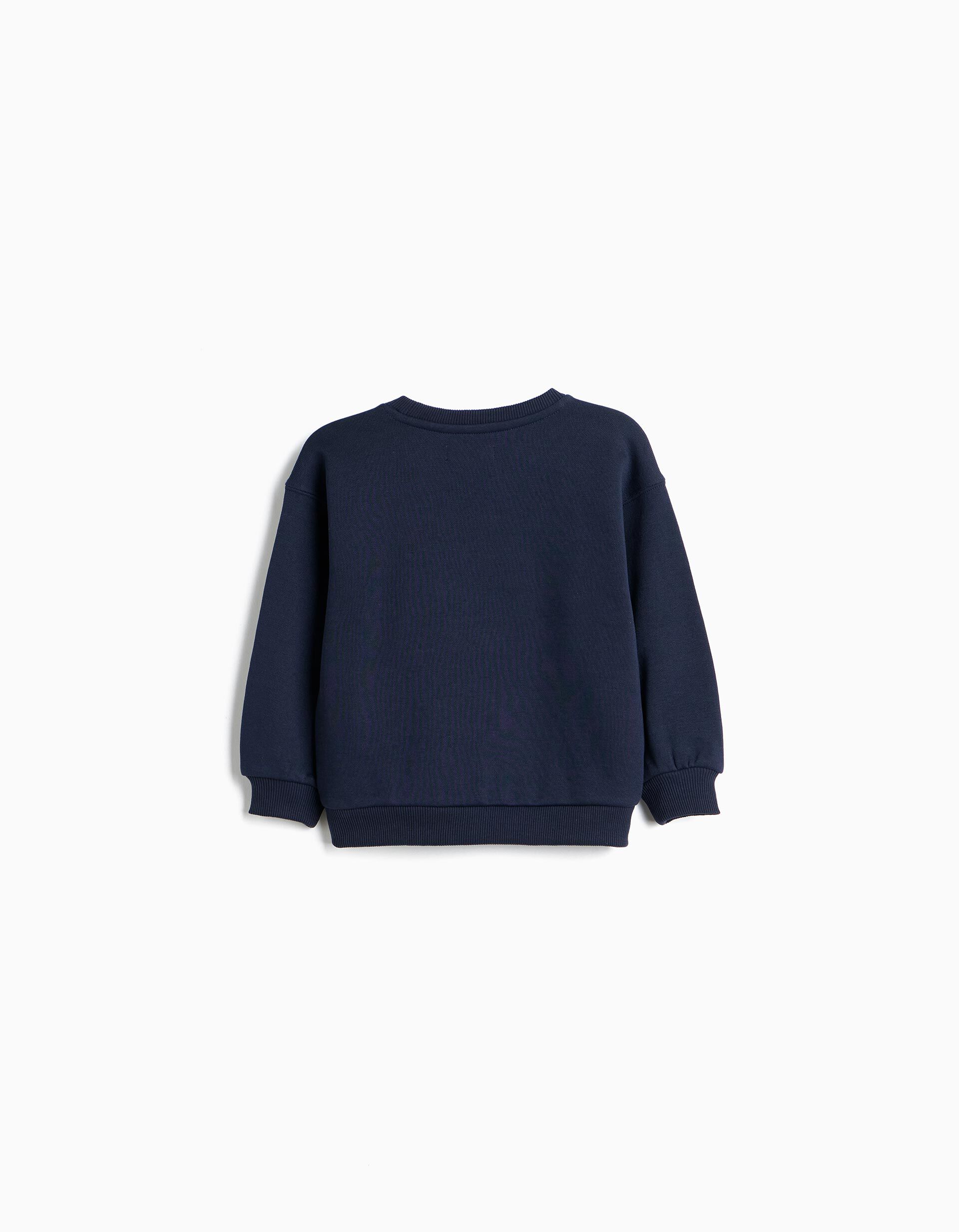 Comprar Online Sweatshirt Estampada, Menino, Azul Escuro