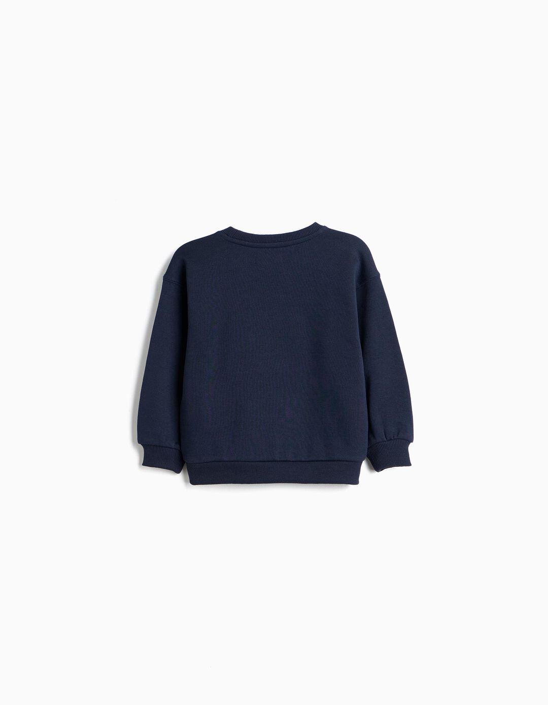 Sweatshirt Estampada, Menino, Azul Escuro