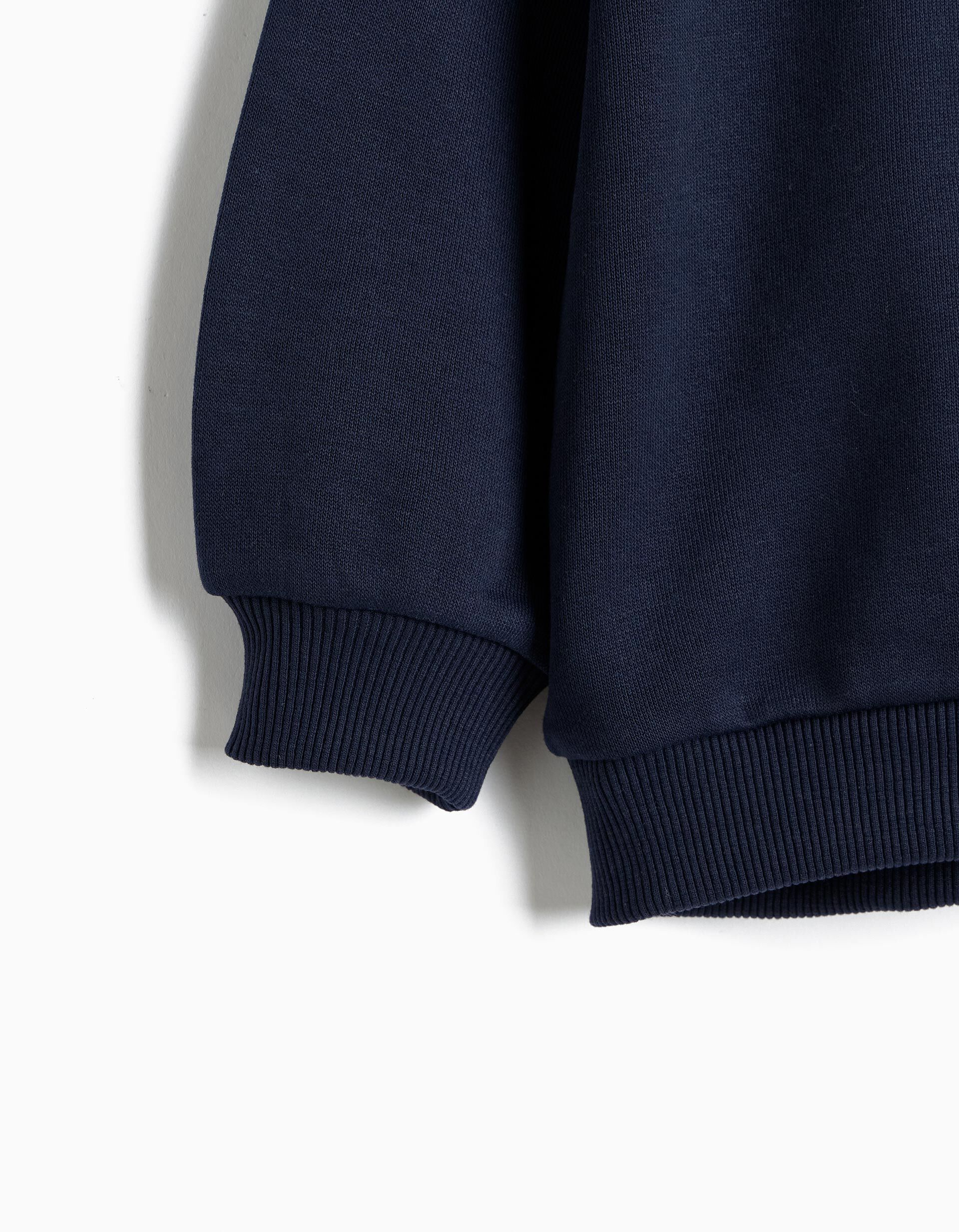 Comprar Online Sweatshirt Estampada, Menino, Azul Escuro