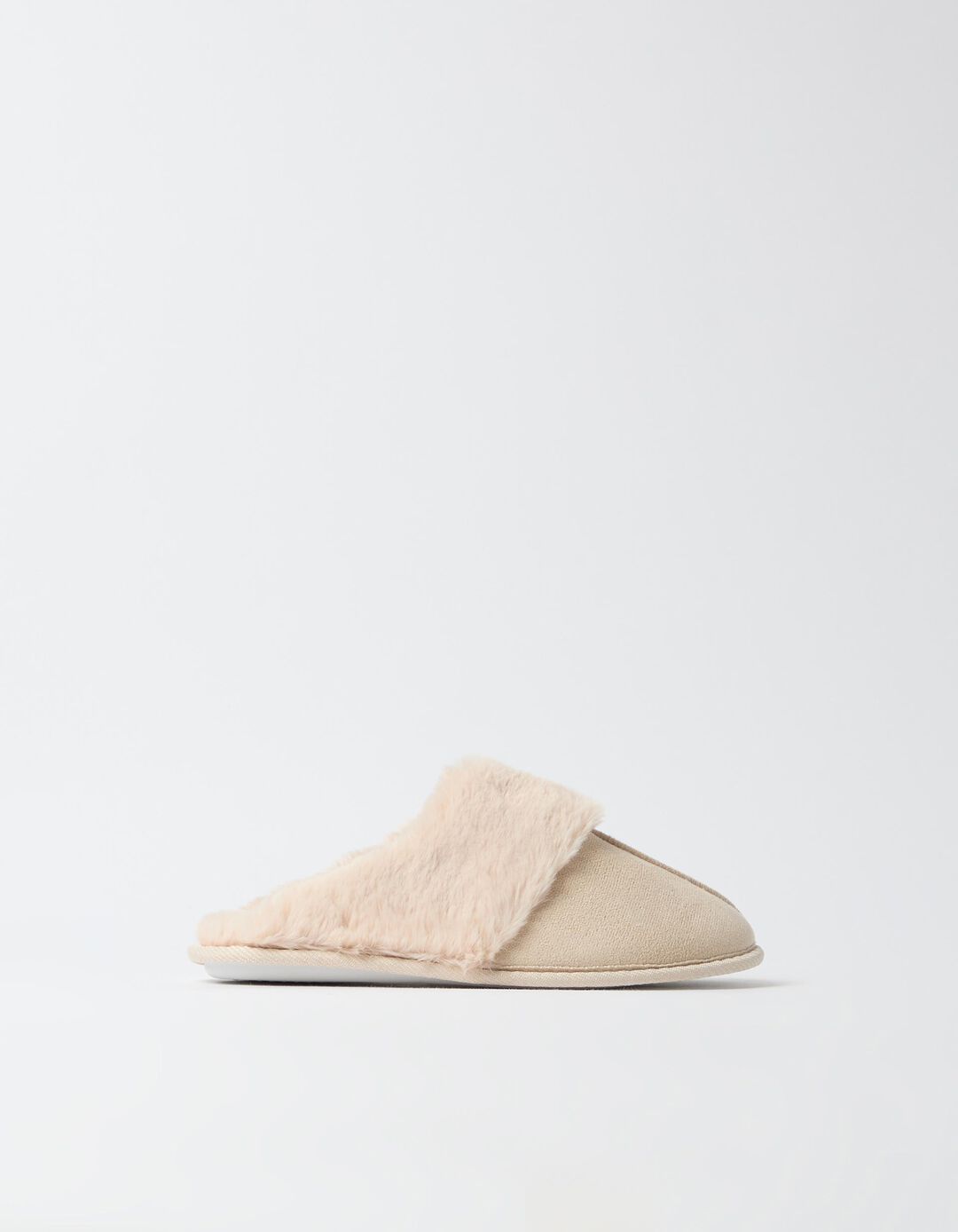 Chinelos De Quarto, Mulher, Bege