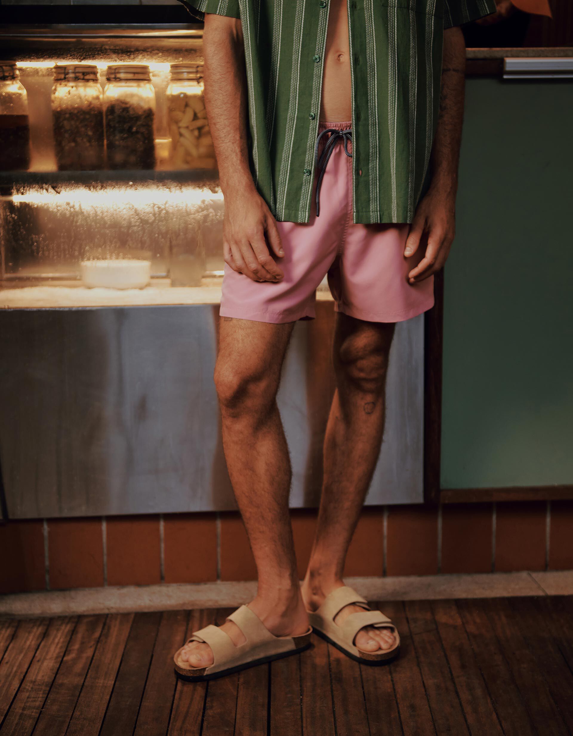 Comprar Online Cal&ccedil;&otilde;es de Banho, Homem, Rosa