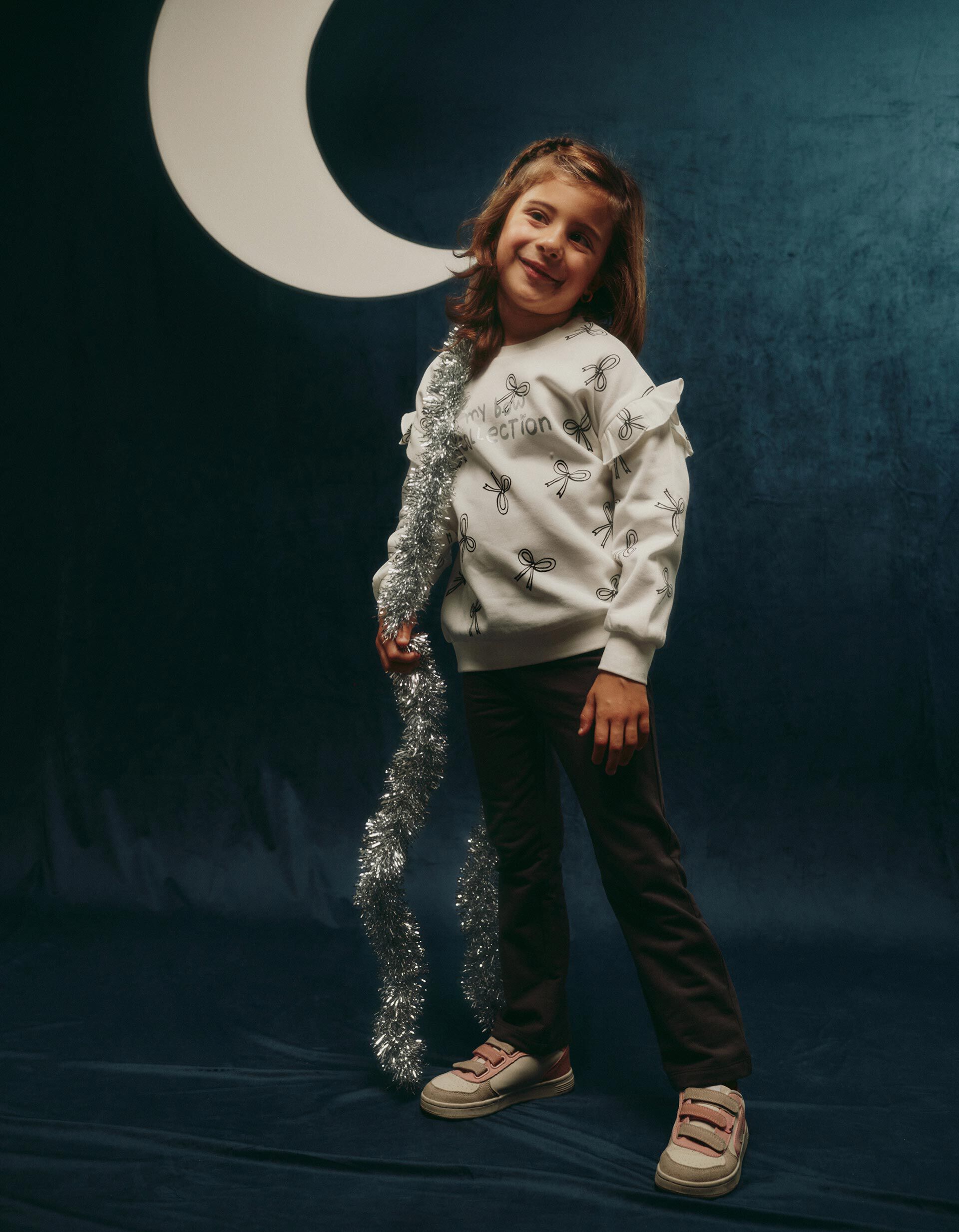 Comprar Online Conjunto Sweatshirt e Leggings, Menina, Branco