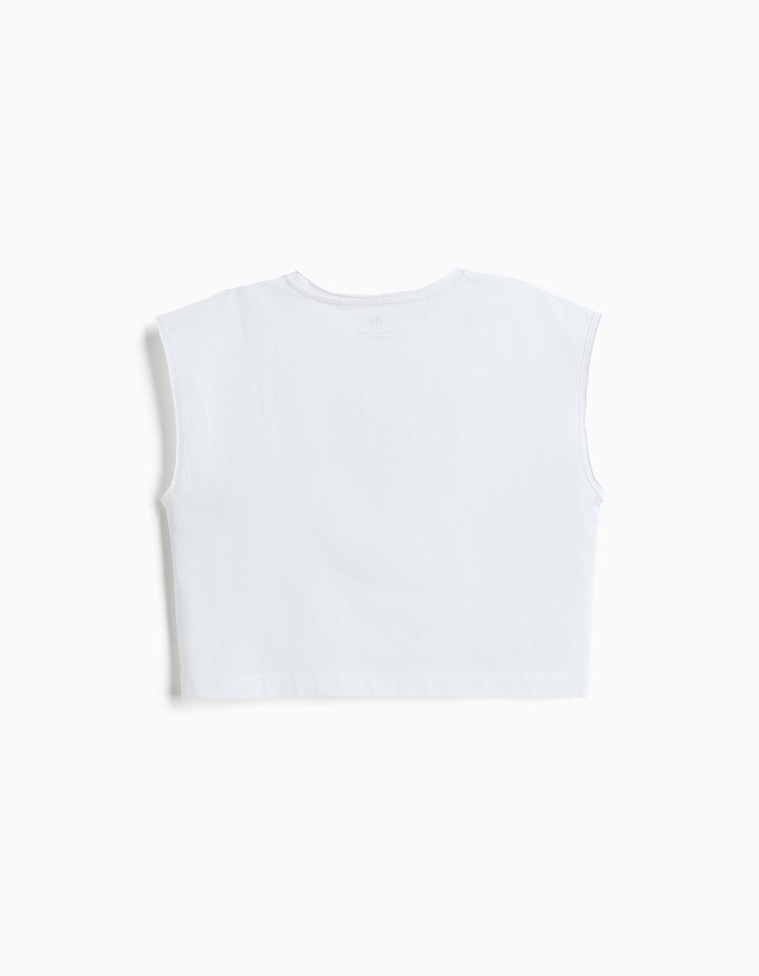 T-shirt Estampada, Menina, Branco