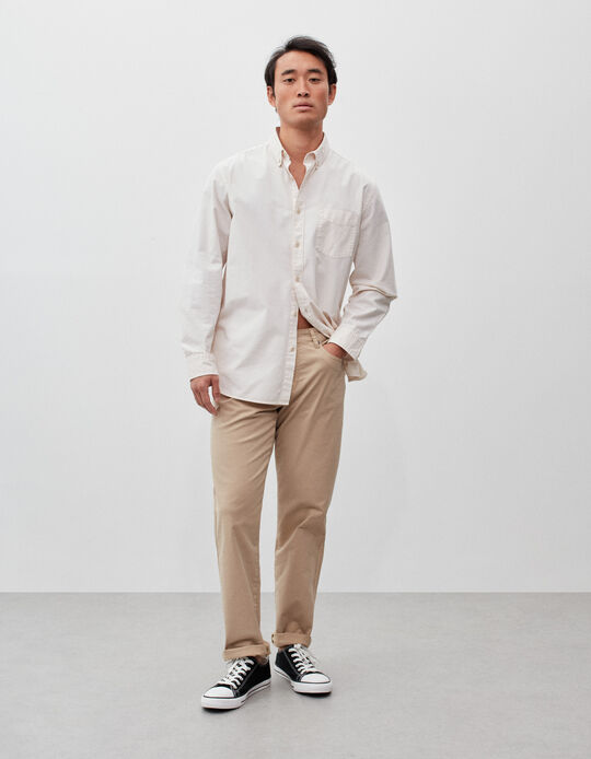 Comprar Online 'Slim fit' pants, Man, Beige