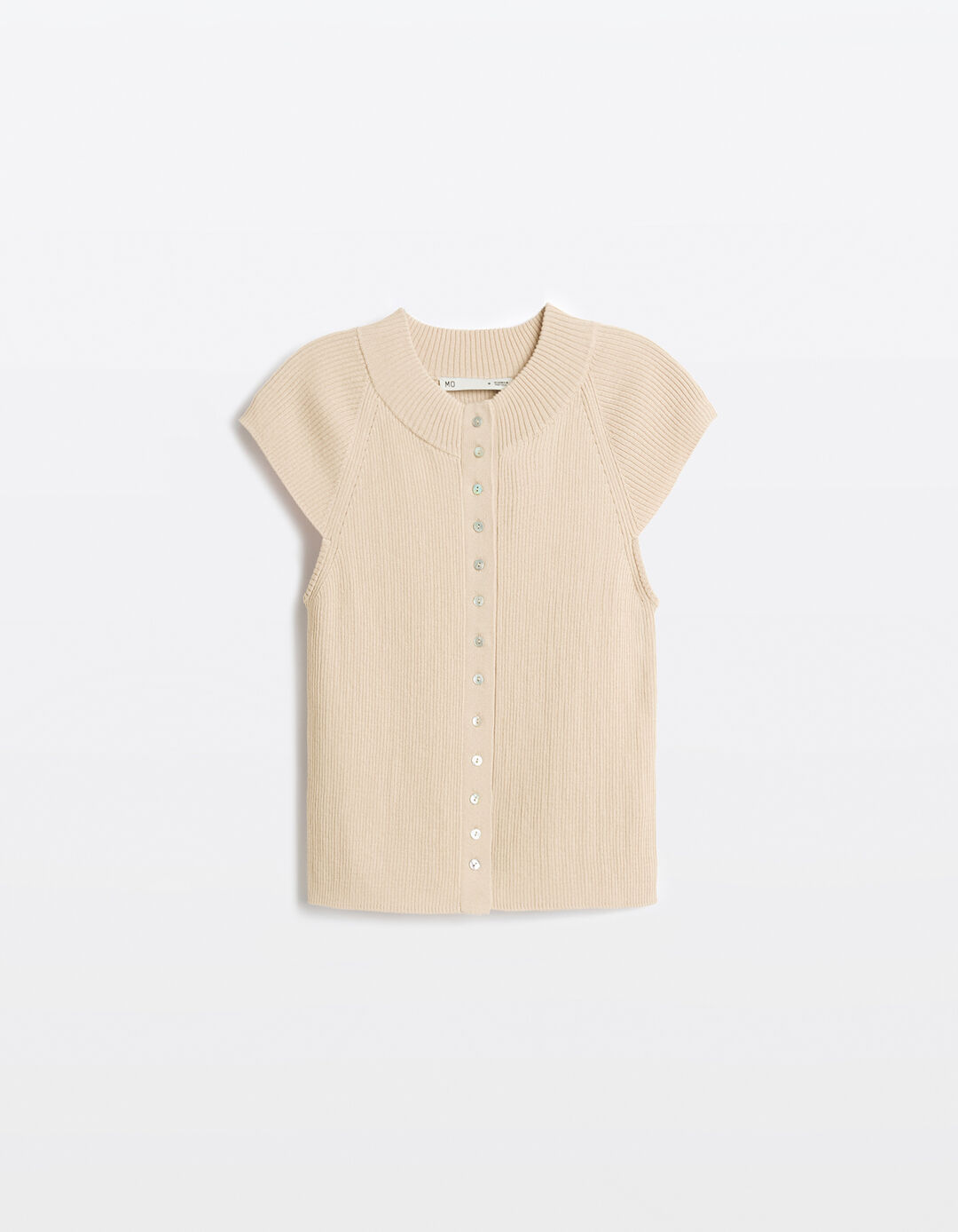 Camisola de Malha, Mulher, Bege
