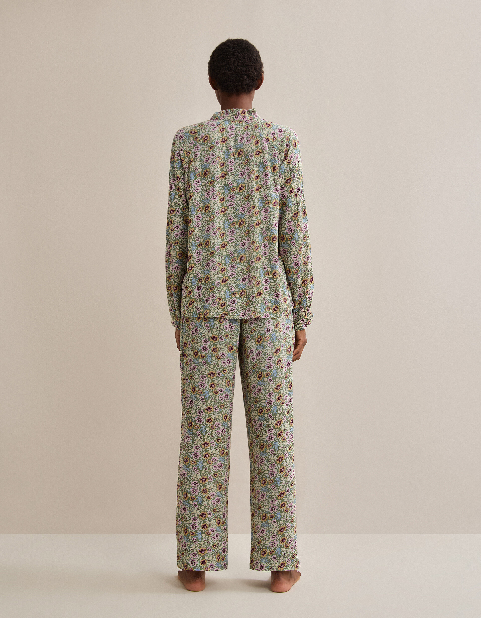 Comprar Online Pijama Flores, Mulher, Branco