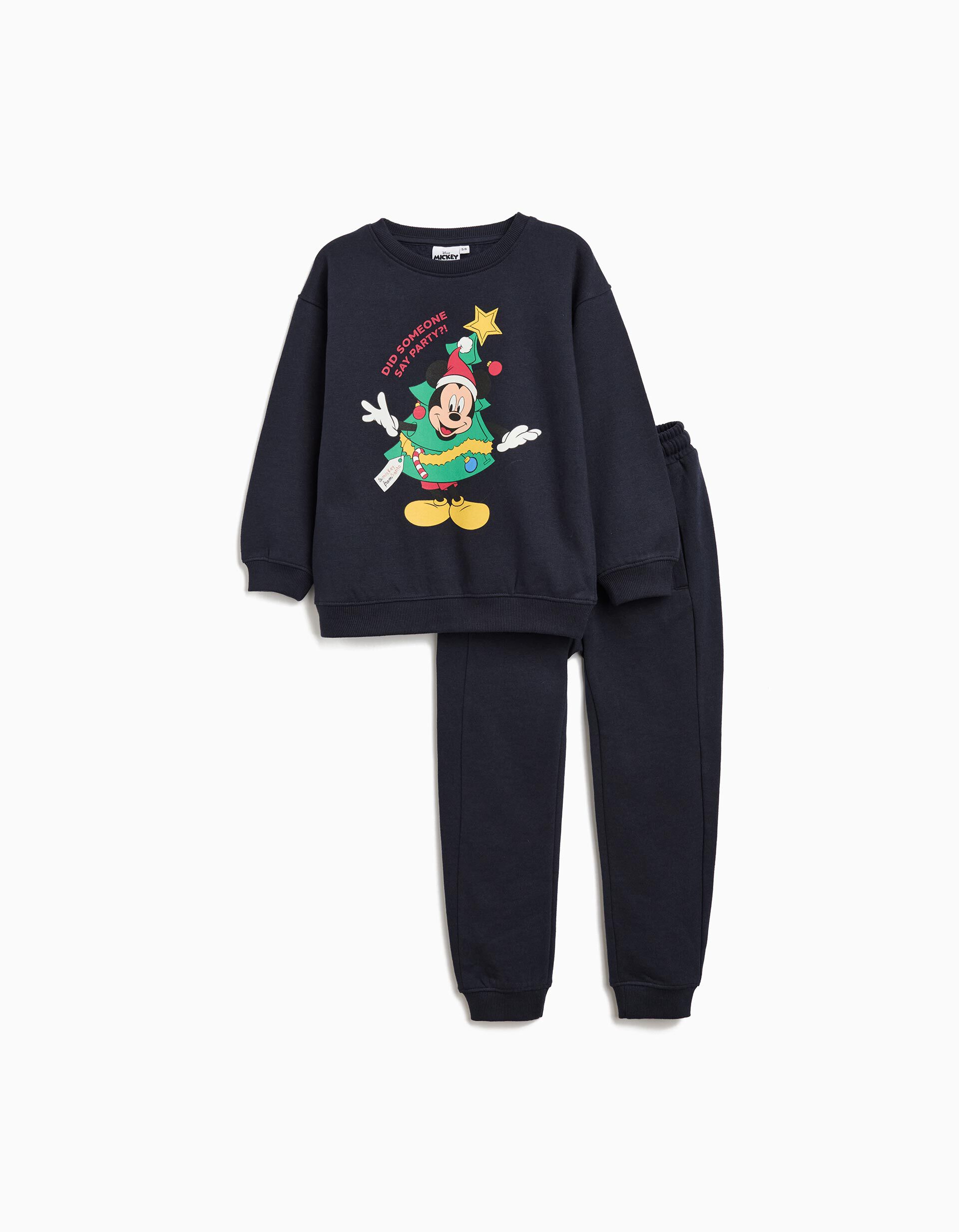 Comprar Online Conjunto de Jogging 'Mickey' &copy;Disney, Menino, Azul Escuro 