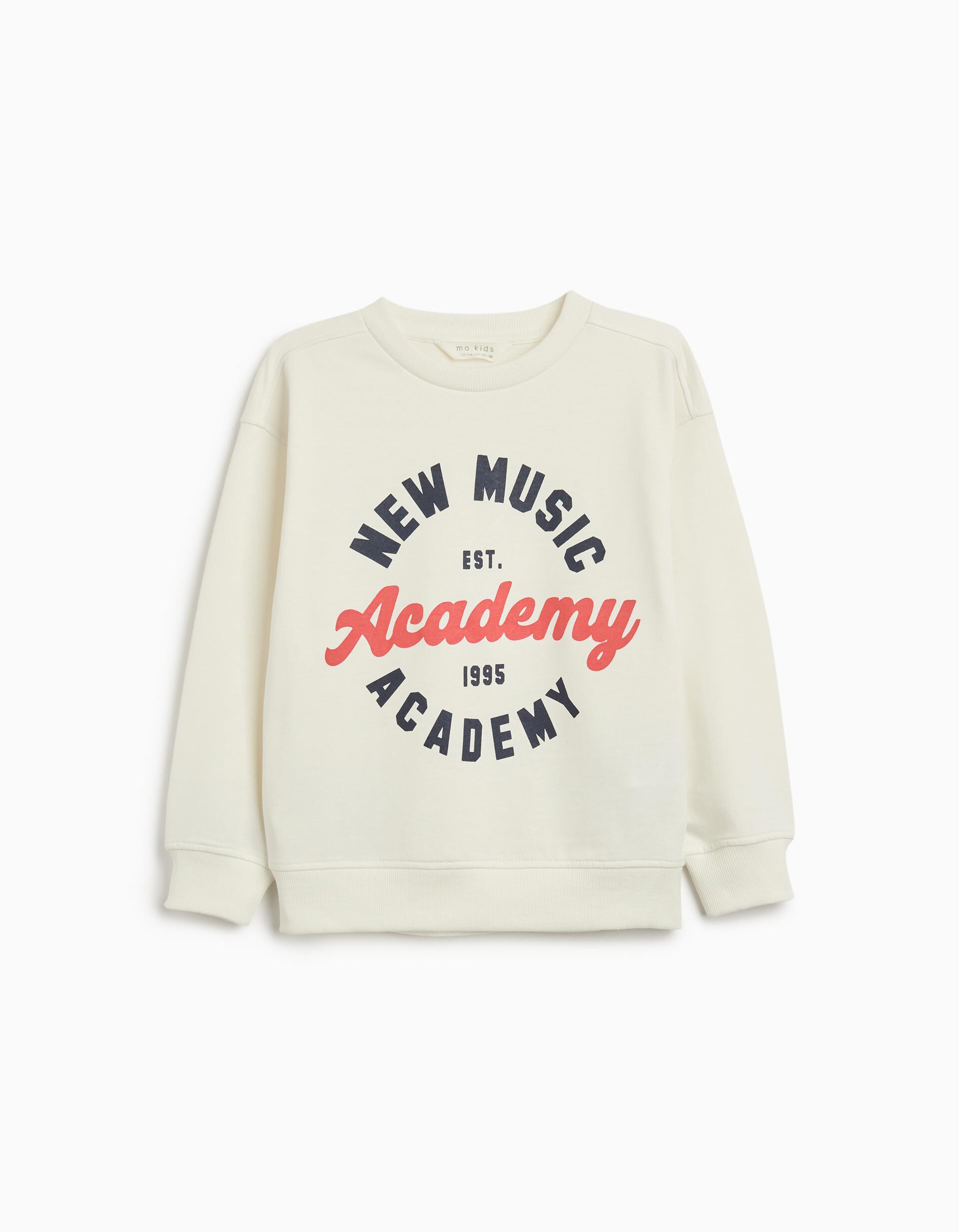 Comprar Online Sweatshirt de Felpa, Menino, Branco
