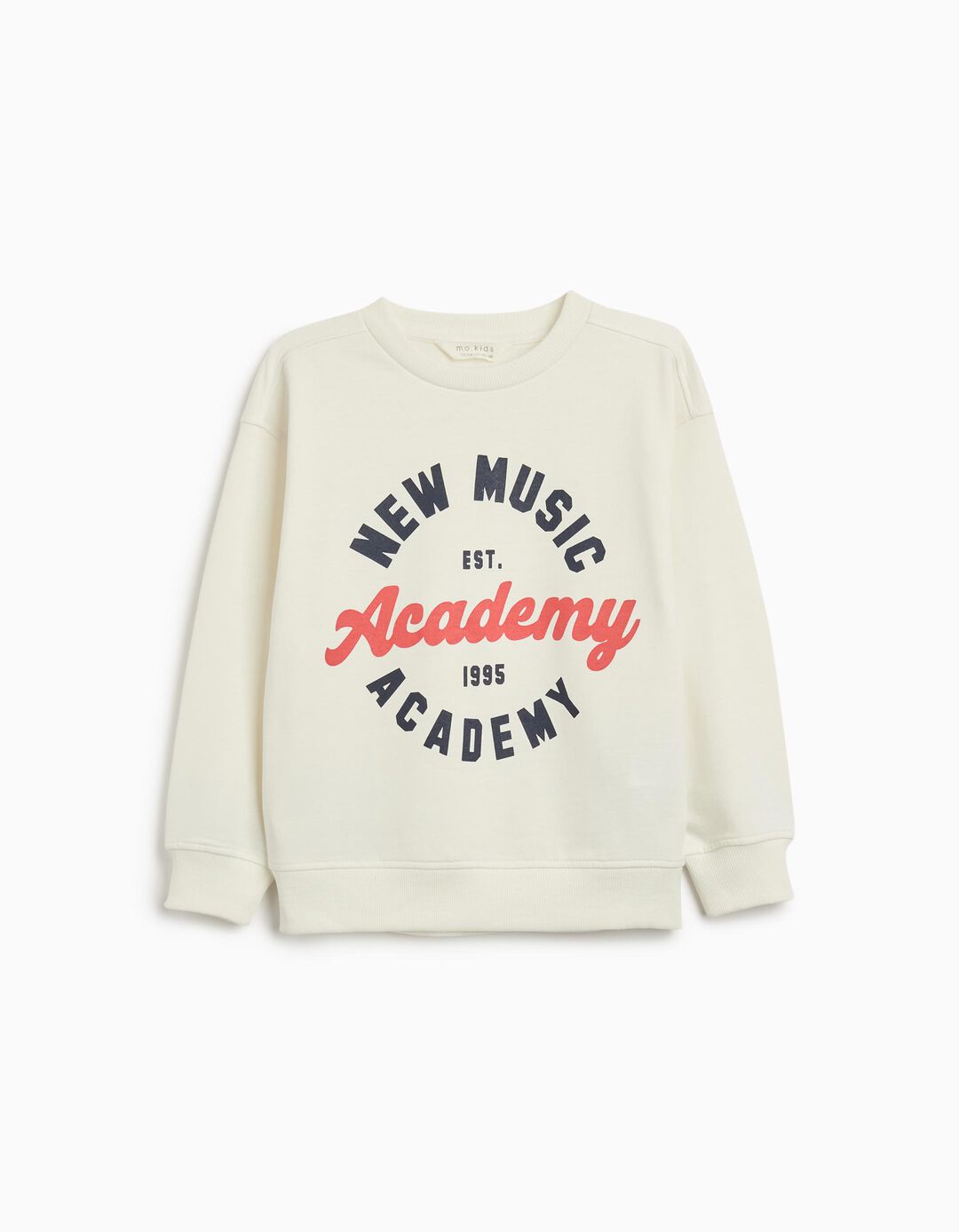 Sweatshirt de Felpa, Menino, Branco