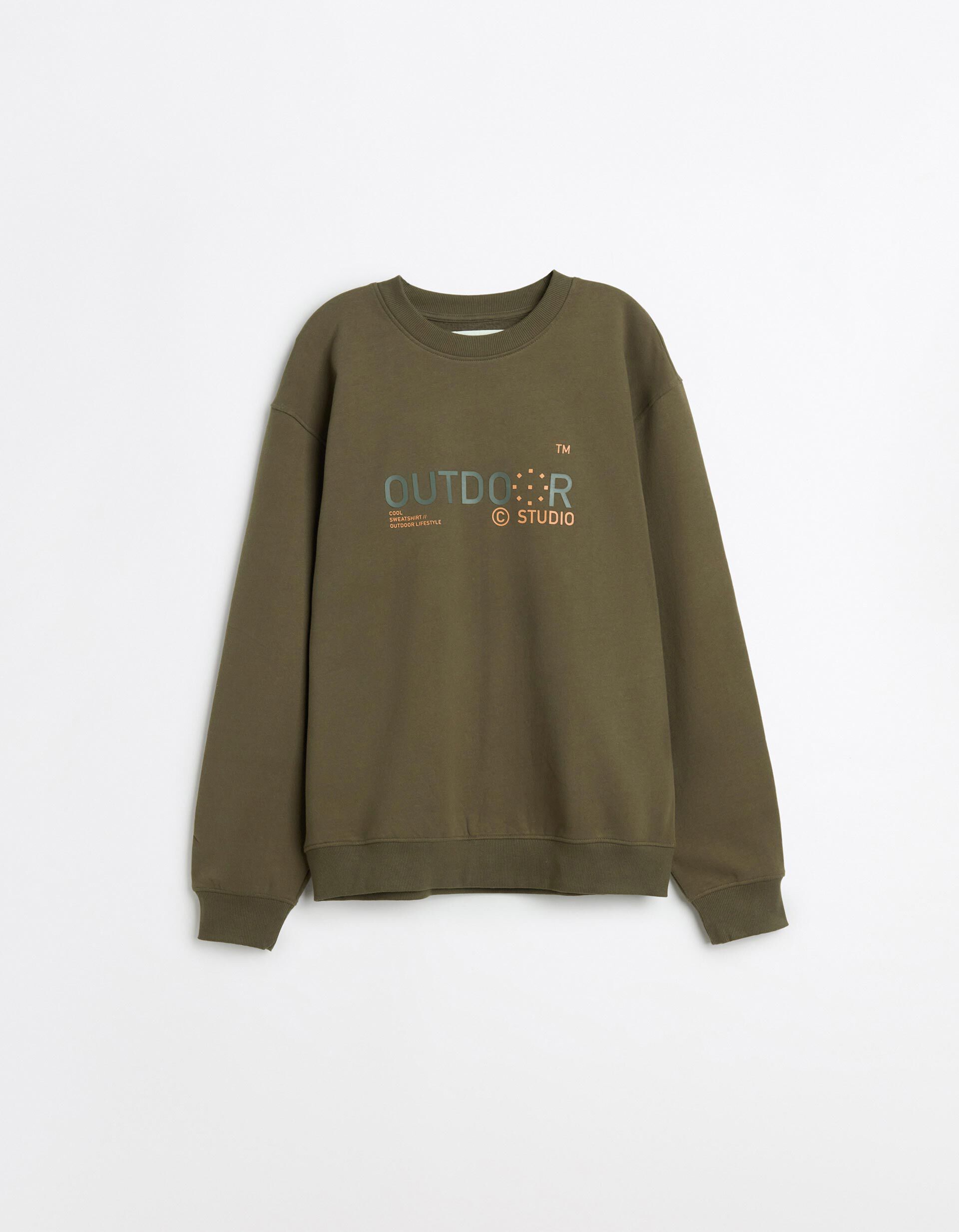 Comprar Online Sweatshirt, Homem, Verde Escuro