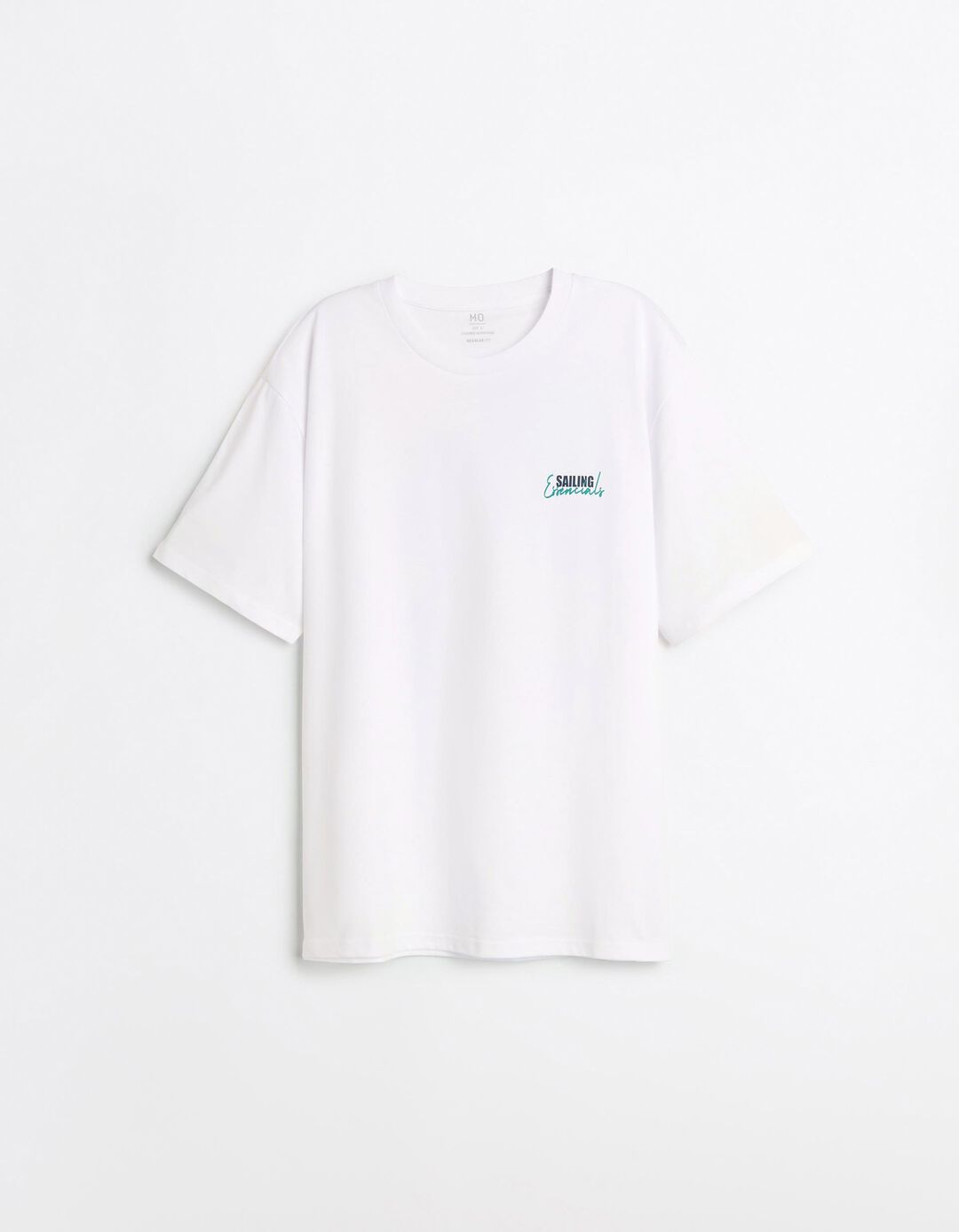 T-shirt Estampada, Homem, Branco