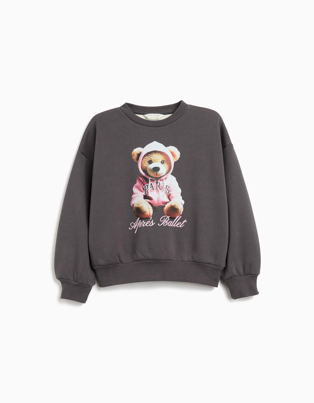 Comprar Online Sweatshirt de Felpa, Menina, Cinzento Escuro