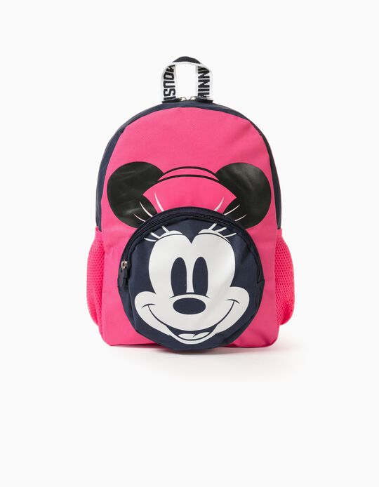 Backpack for Baby Girls 'Pink Hat Minnie', Pink/Dark Blue