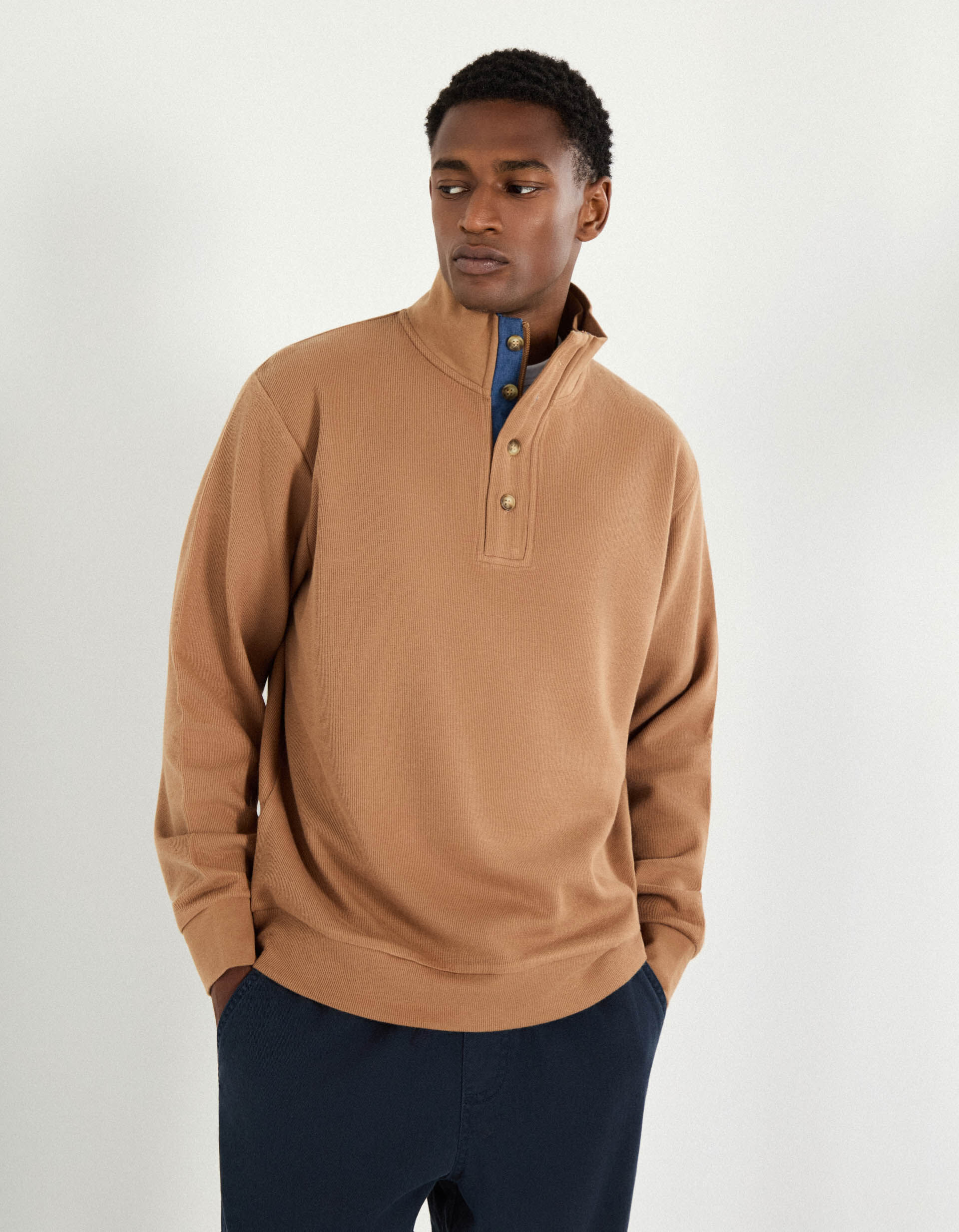 Comprar Online Sweatshirt Gola Subida, Homem, Castanho Claro