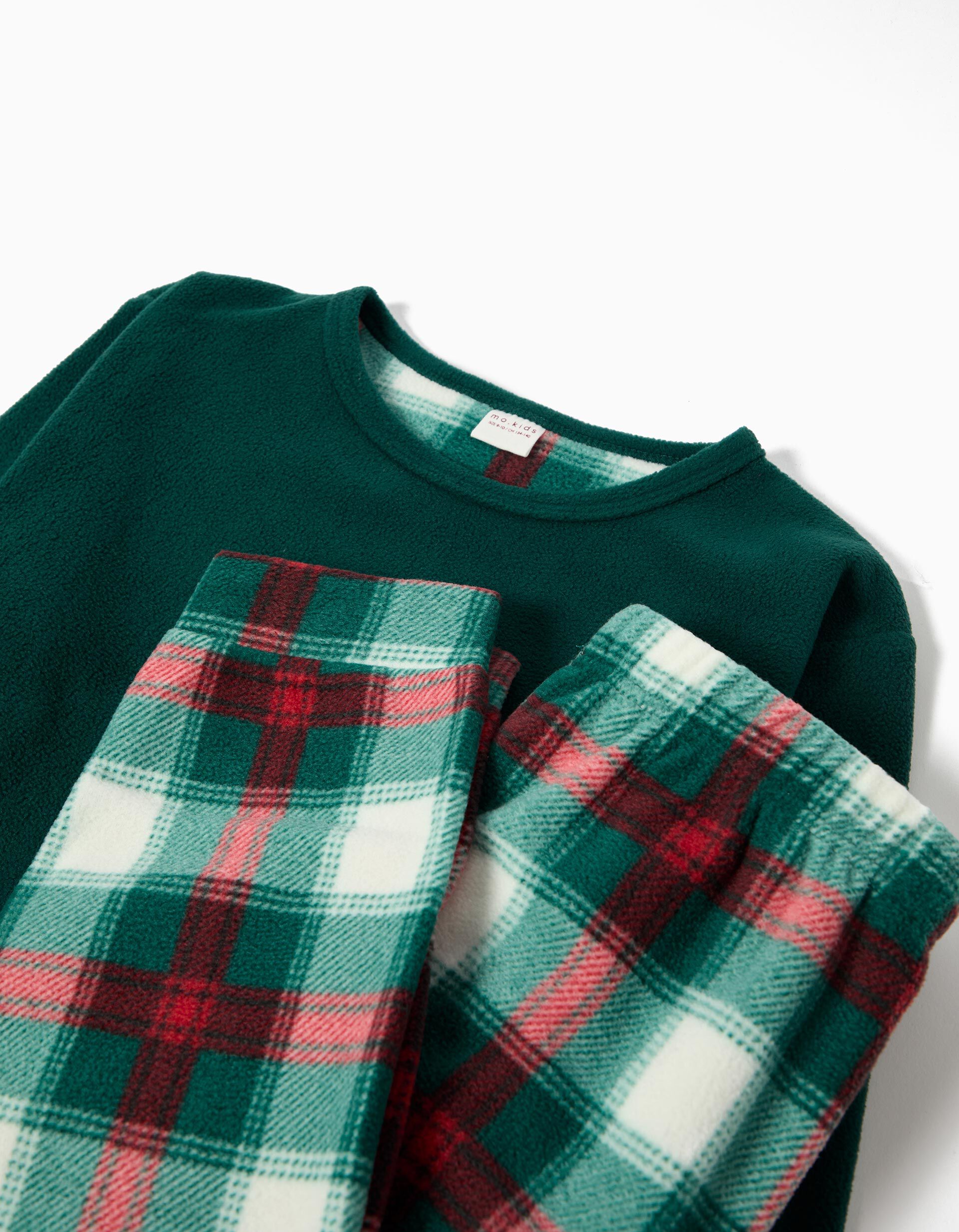 Comprar Online Pijama Polar Natal, Crian&ccedil;a, Verde