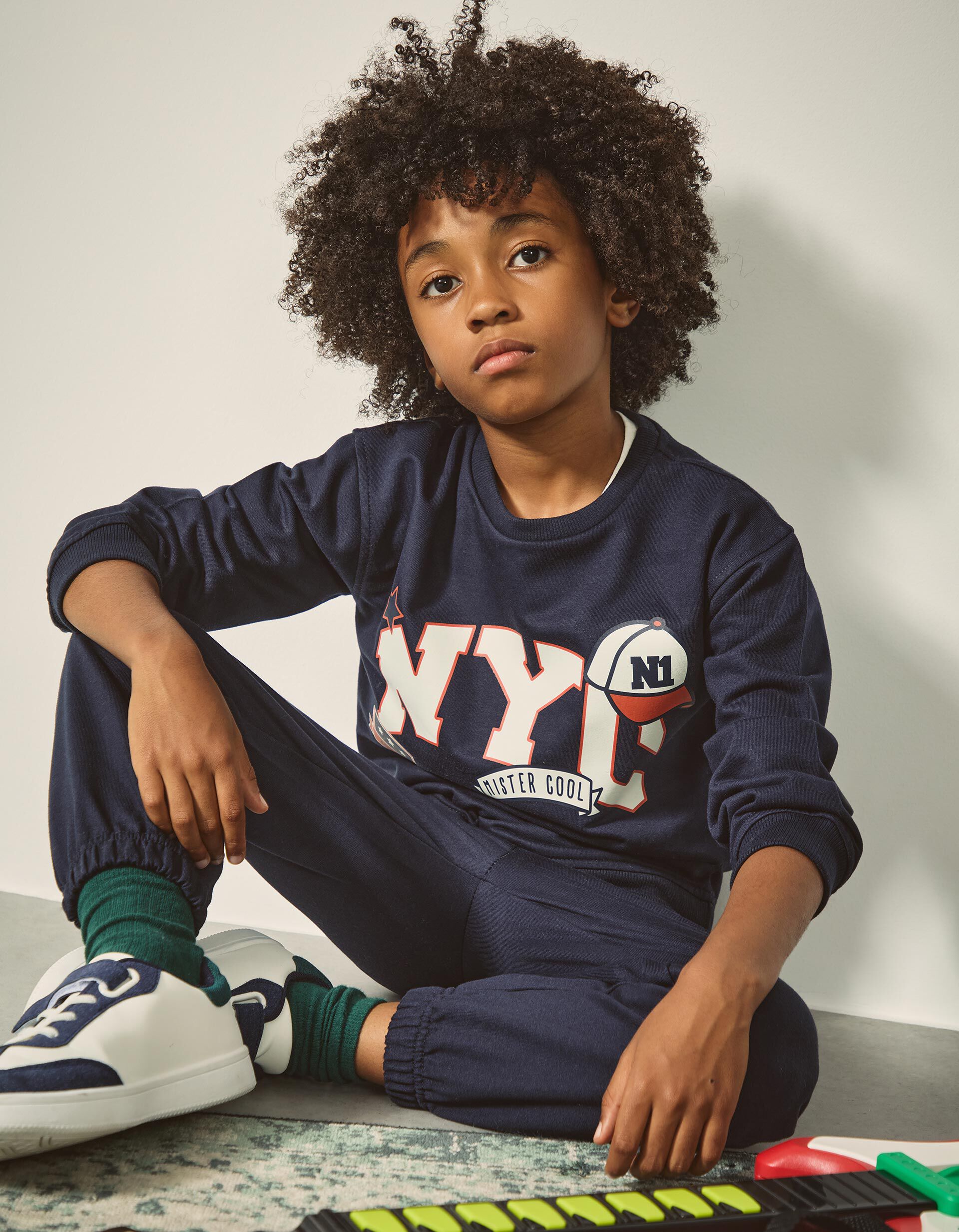 Comprar Online Conjunto de Jogging, Menino, Azul Escuro