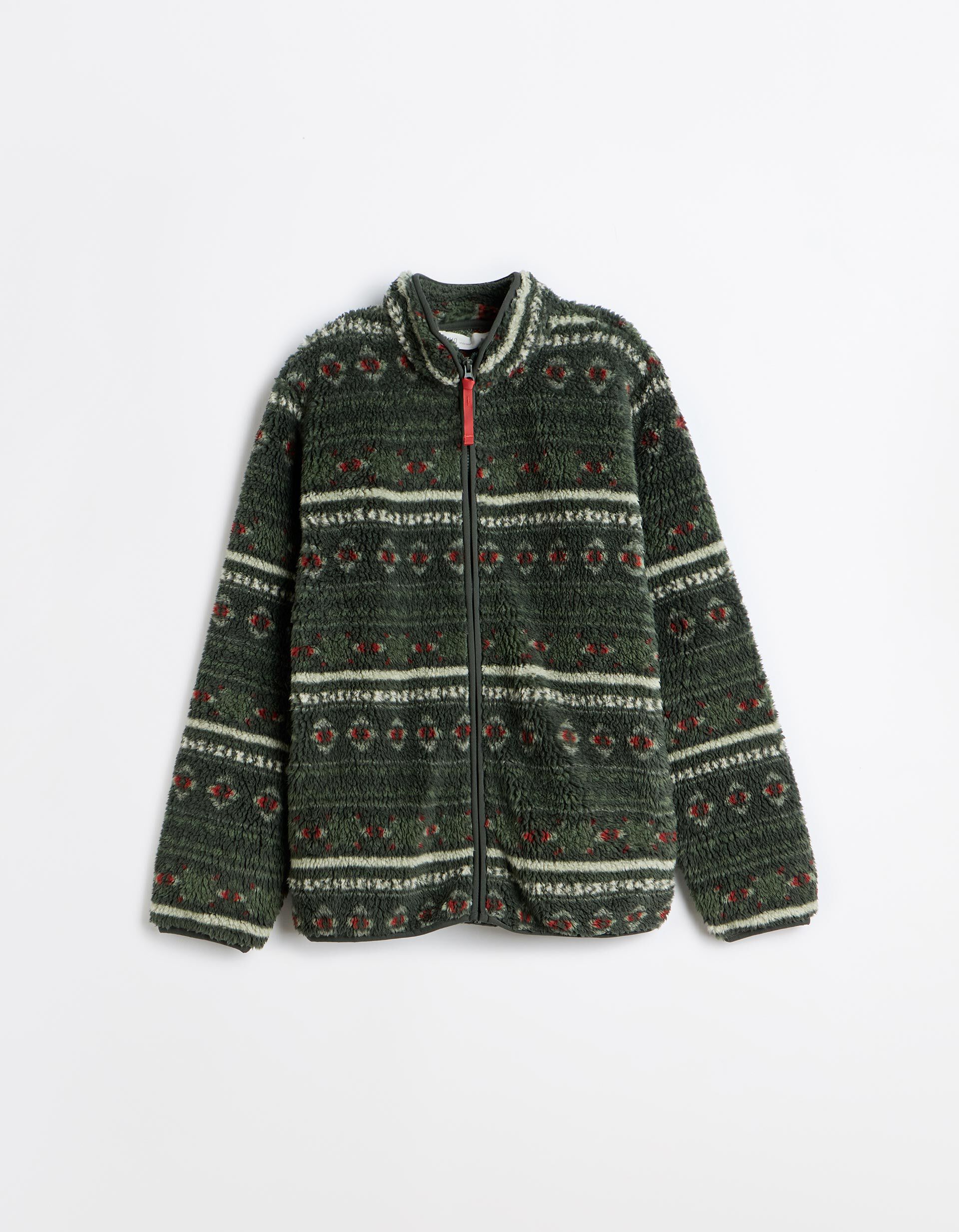 Comprar Online Casaco Sherpa, Homem, Verde