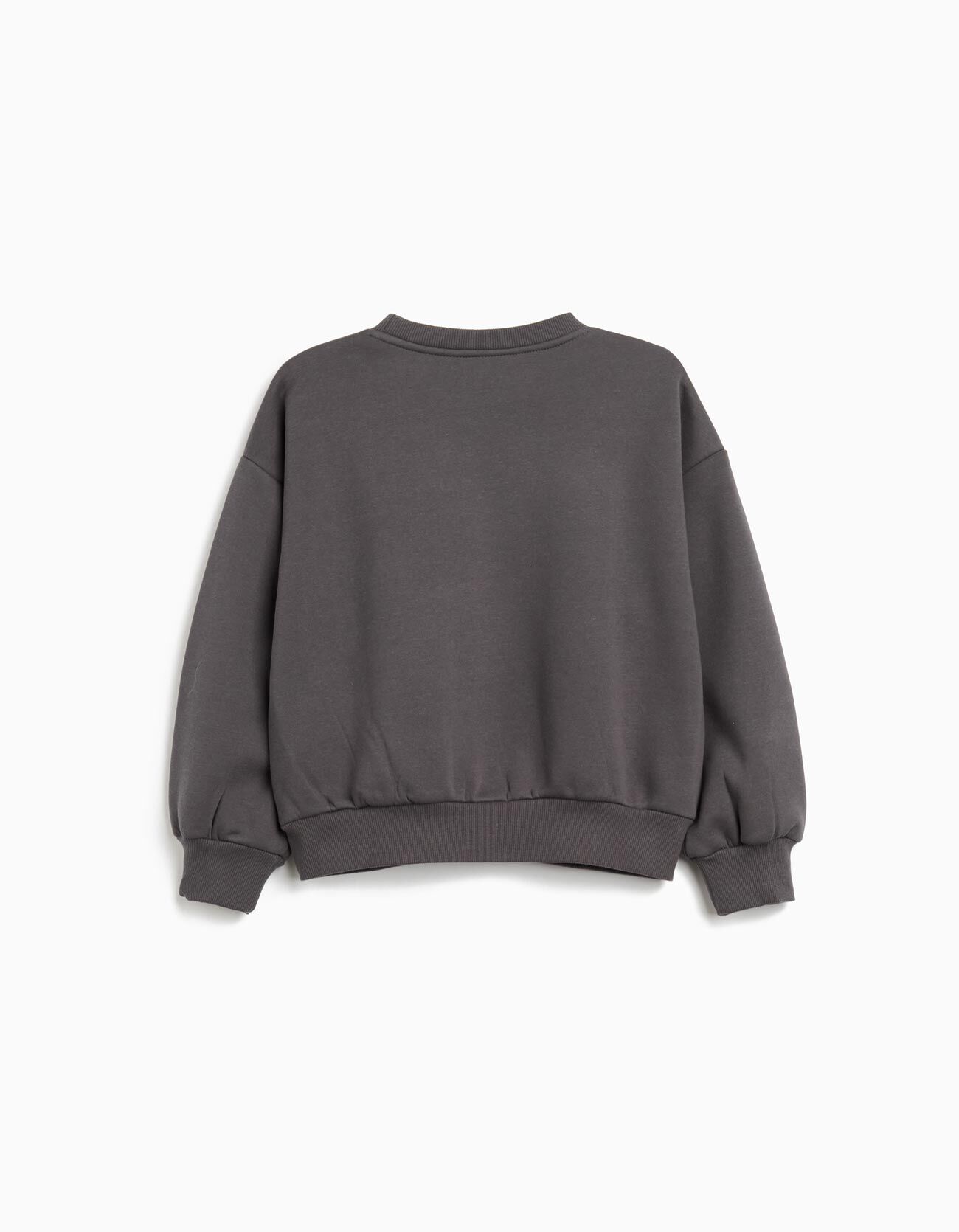 Comprar Online Sweatshirt de Felpa, Menina, Cinzento Escuro