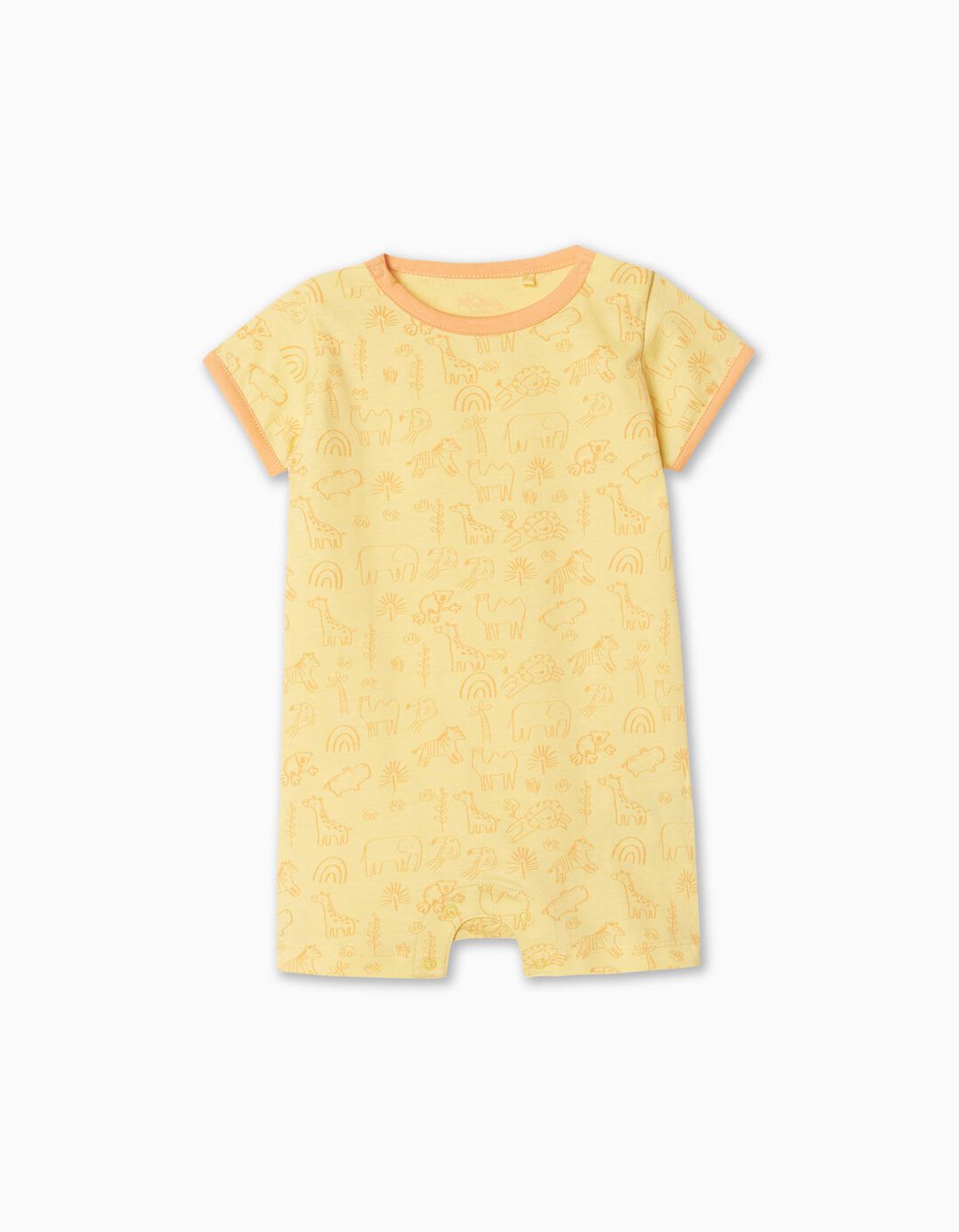 Pijama, Bebé Menino, Amarelo Claro