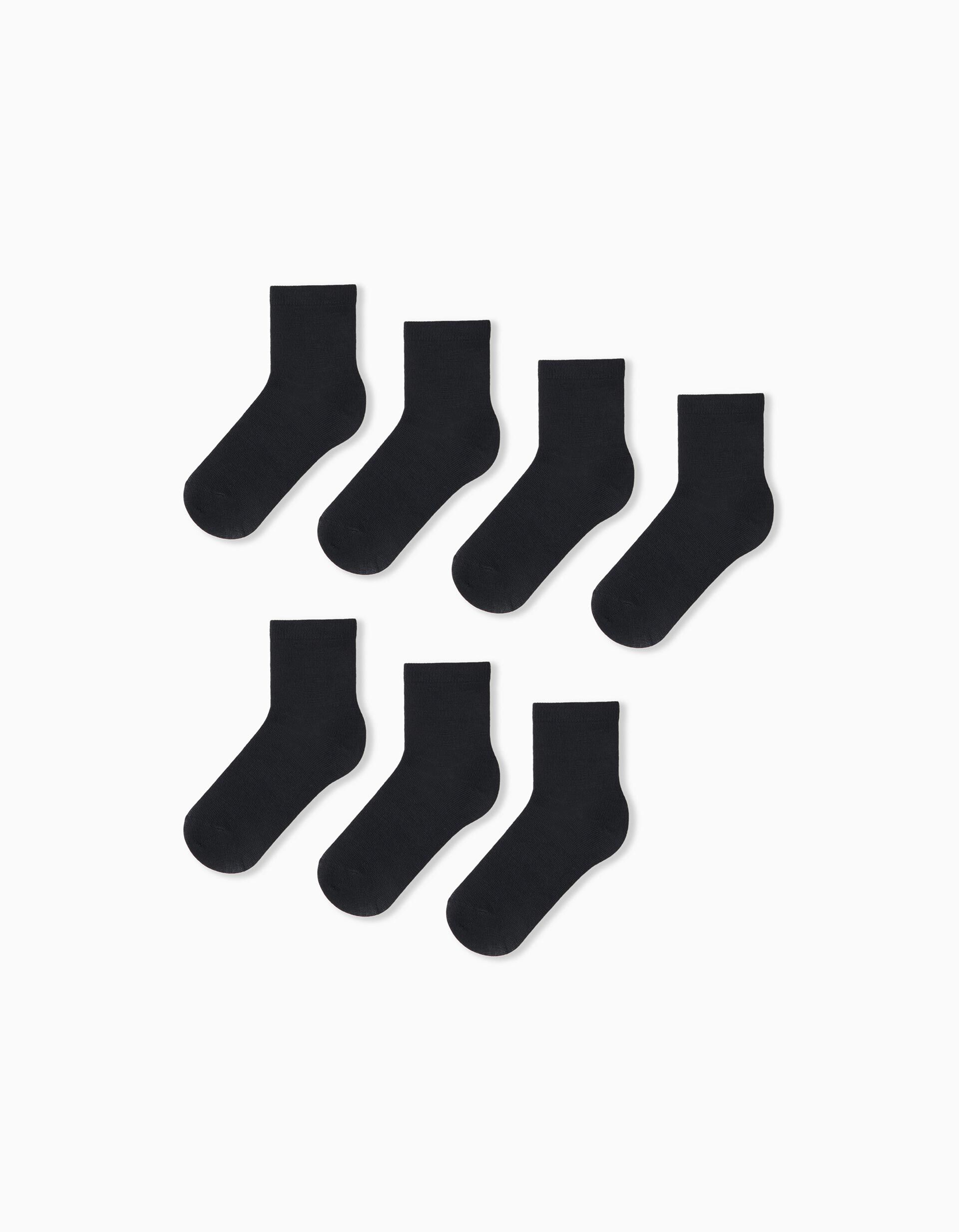 Comprar Online 7 Pairs of Socks Pack, Boys, Black
