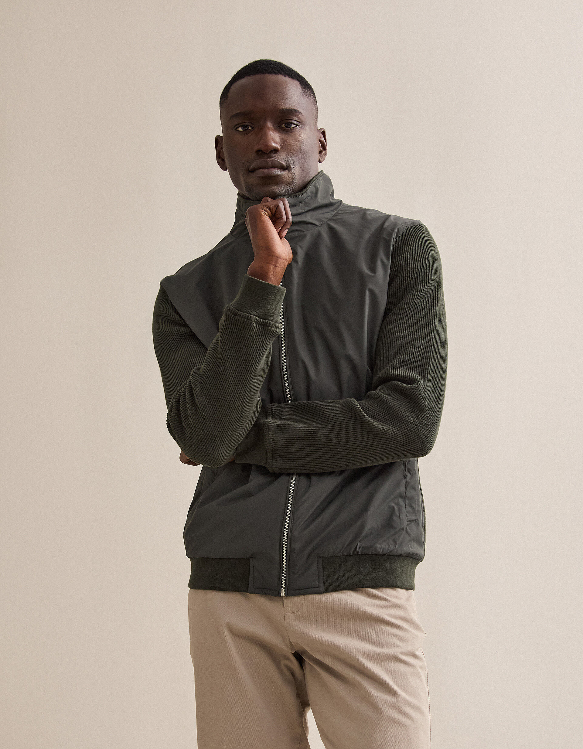 Comprar Online Casaco, Homem, Verde Escuro