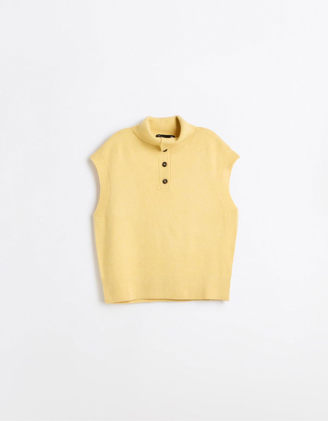 Polo De Malha, Mulher, Amarelo