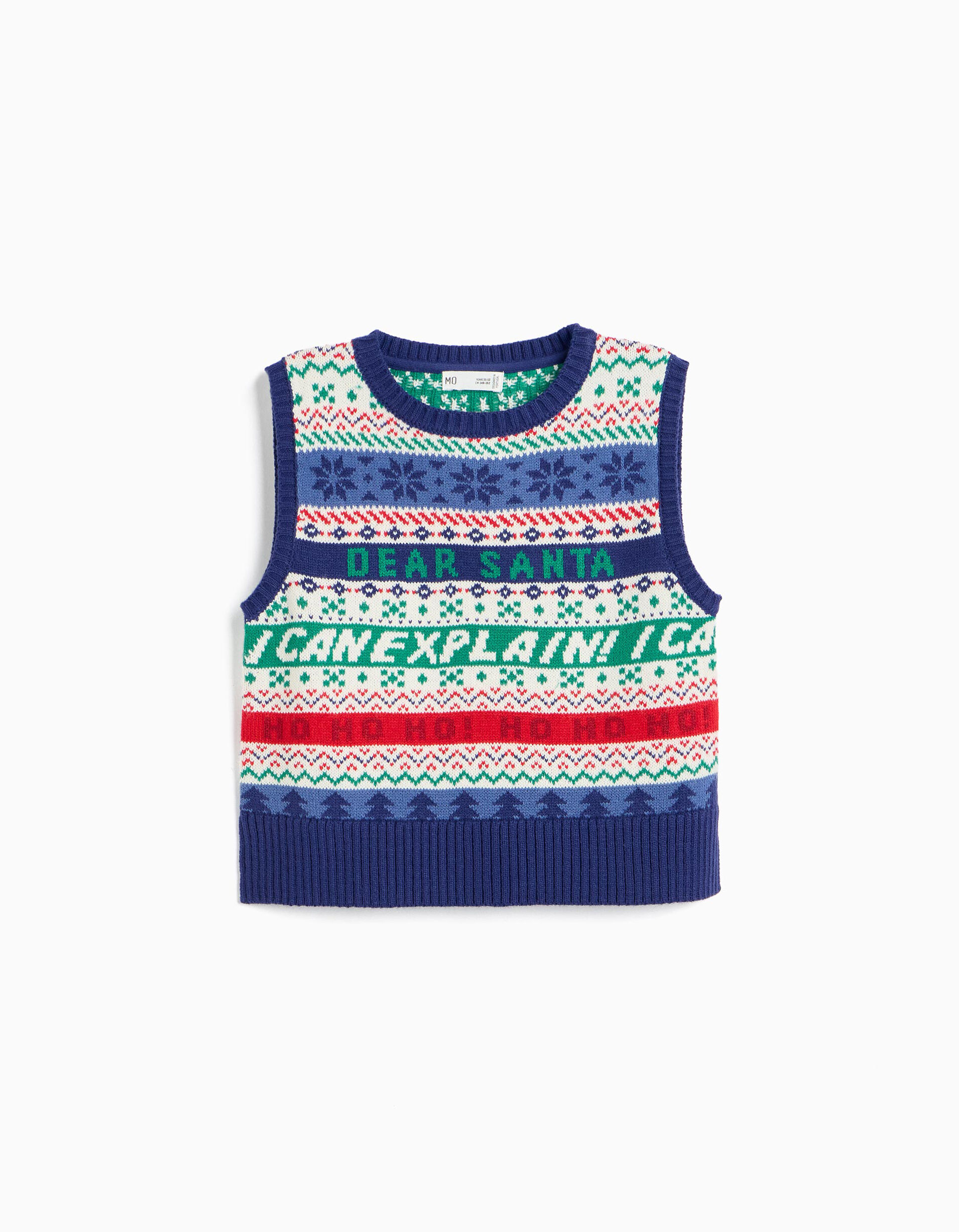 Comprar Online Colete De Natal, Crian&ccedil;a, Azul Escuro