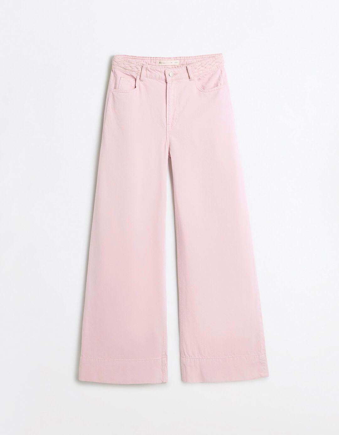 Cal&ccedil;as De Ganga Wide Leg, Mulher, Rosa Claro