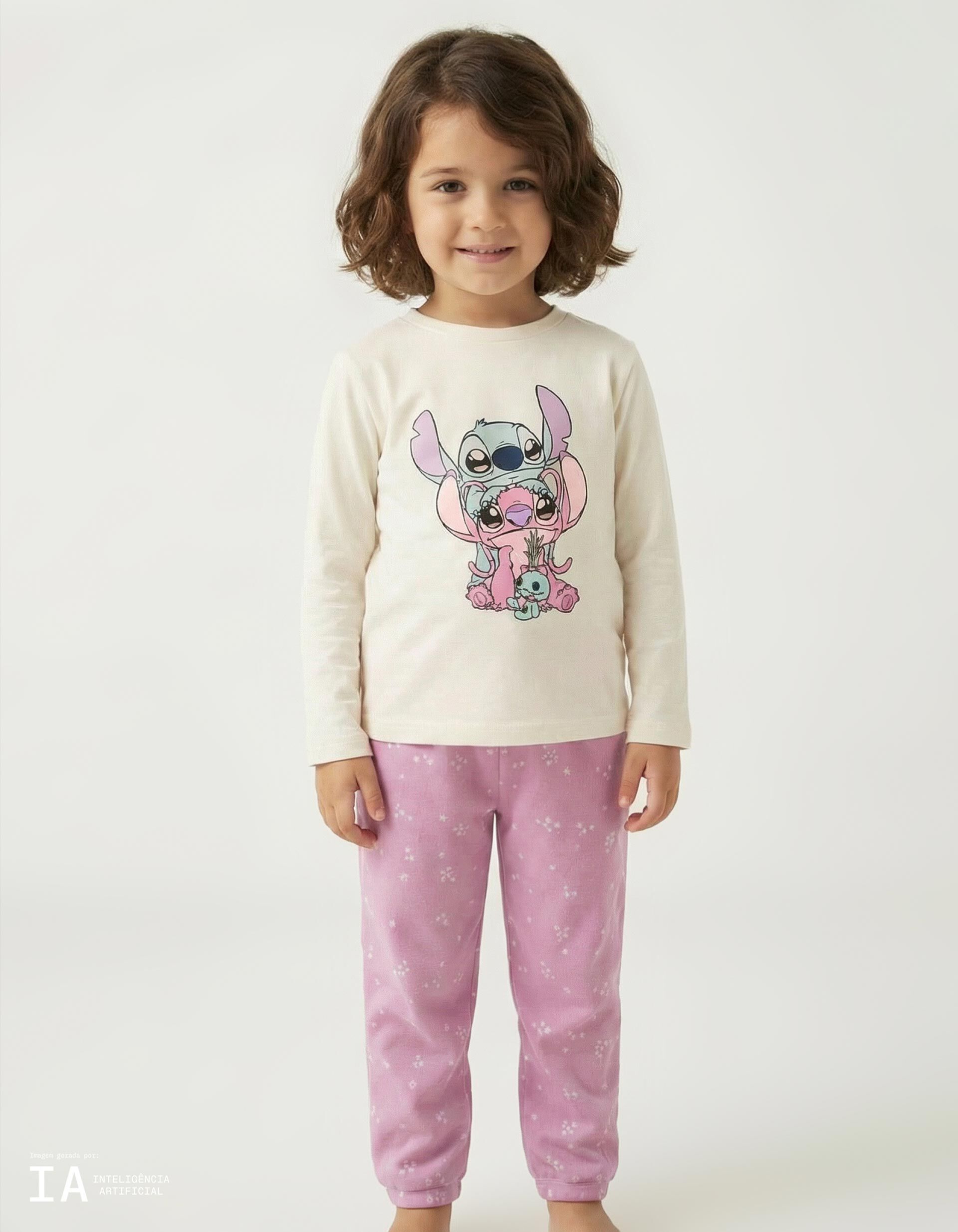 Comprar Online Pijama 'Stitch', Menina, Branco