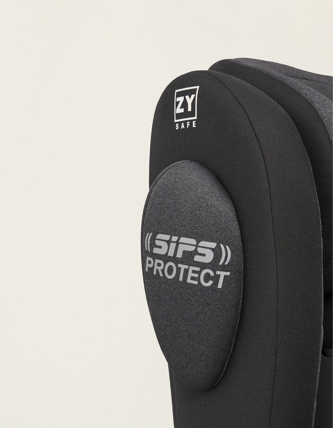 Cadeira Auto I-Size ZY Safe Premium com Isofix (76-150), Preto/Cinza