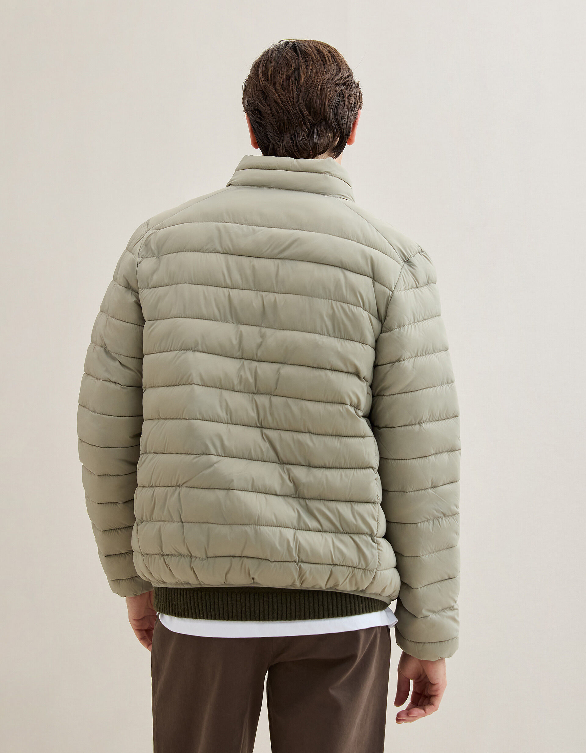 Comprar Online Casaco Acolchoado, Homem, Bege Escuro