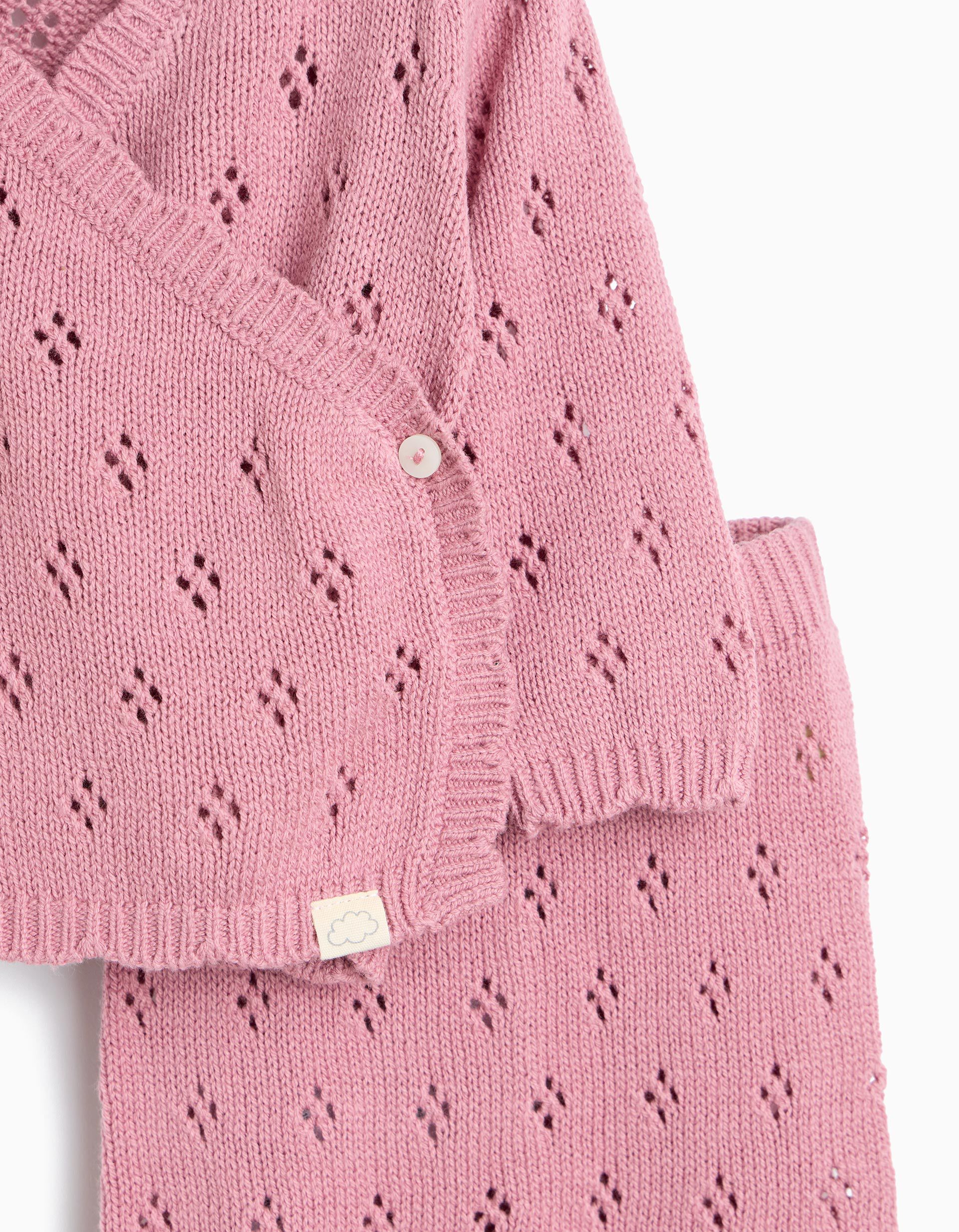 Comprar Online Conjunto de Malha, Menina, Rosa