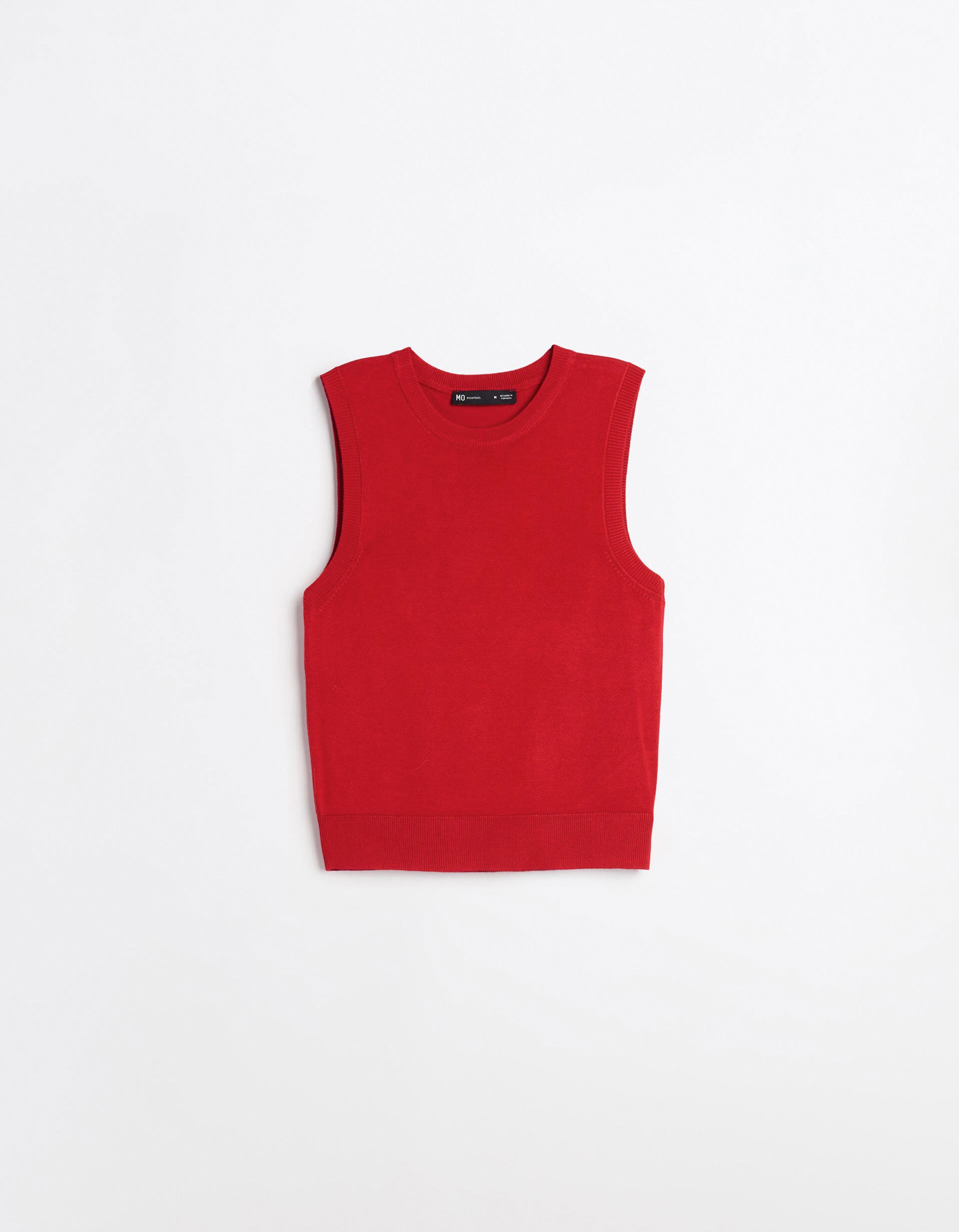 Comprar Online Colete de Malha, Mulher, Vermelho