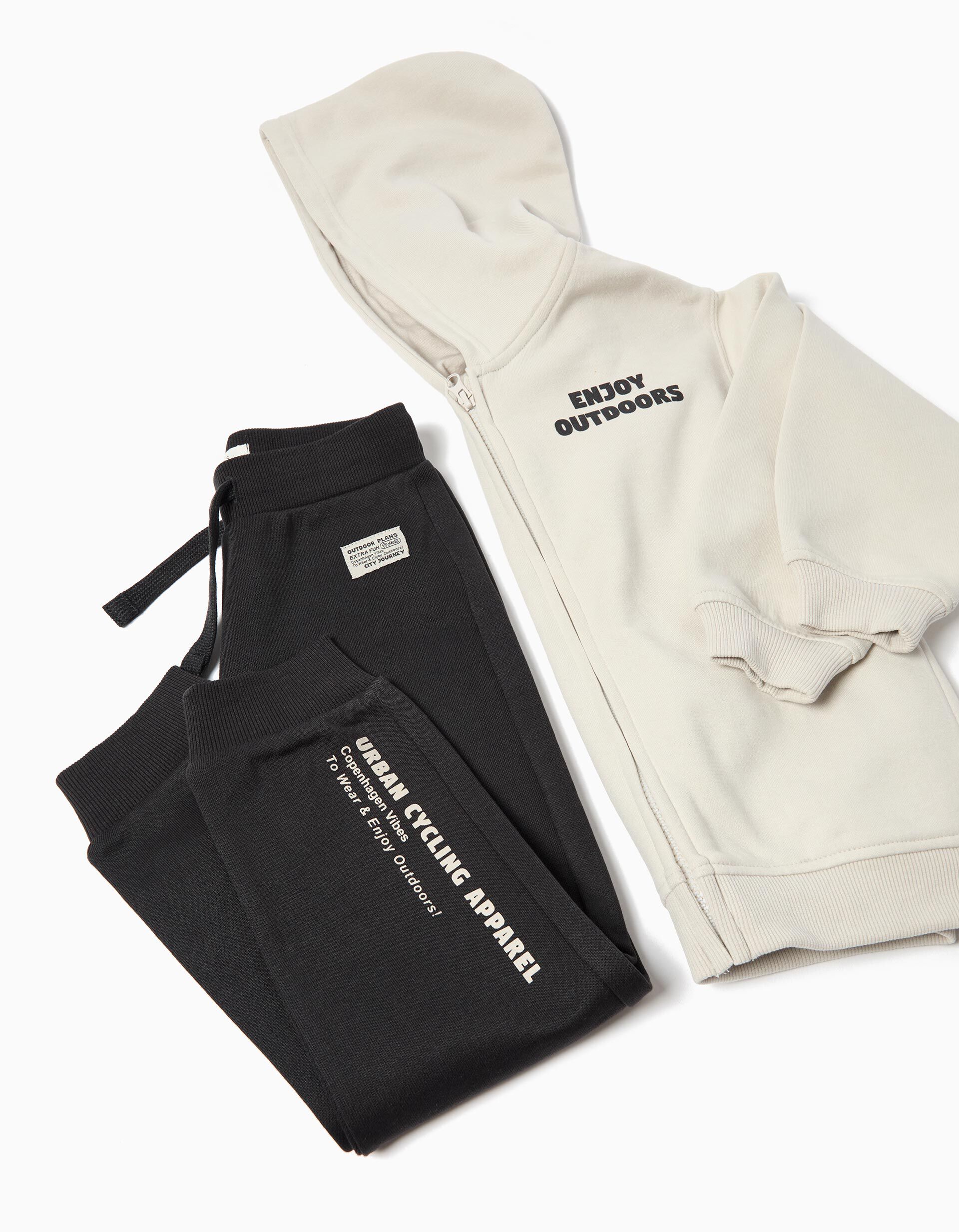 Comprar Online Conjunto de Jogging, Menino, Cinzento