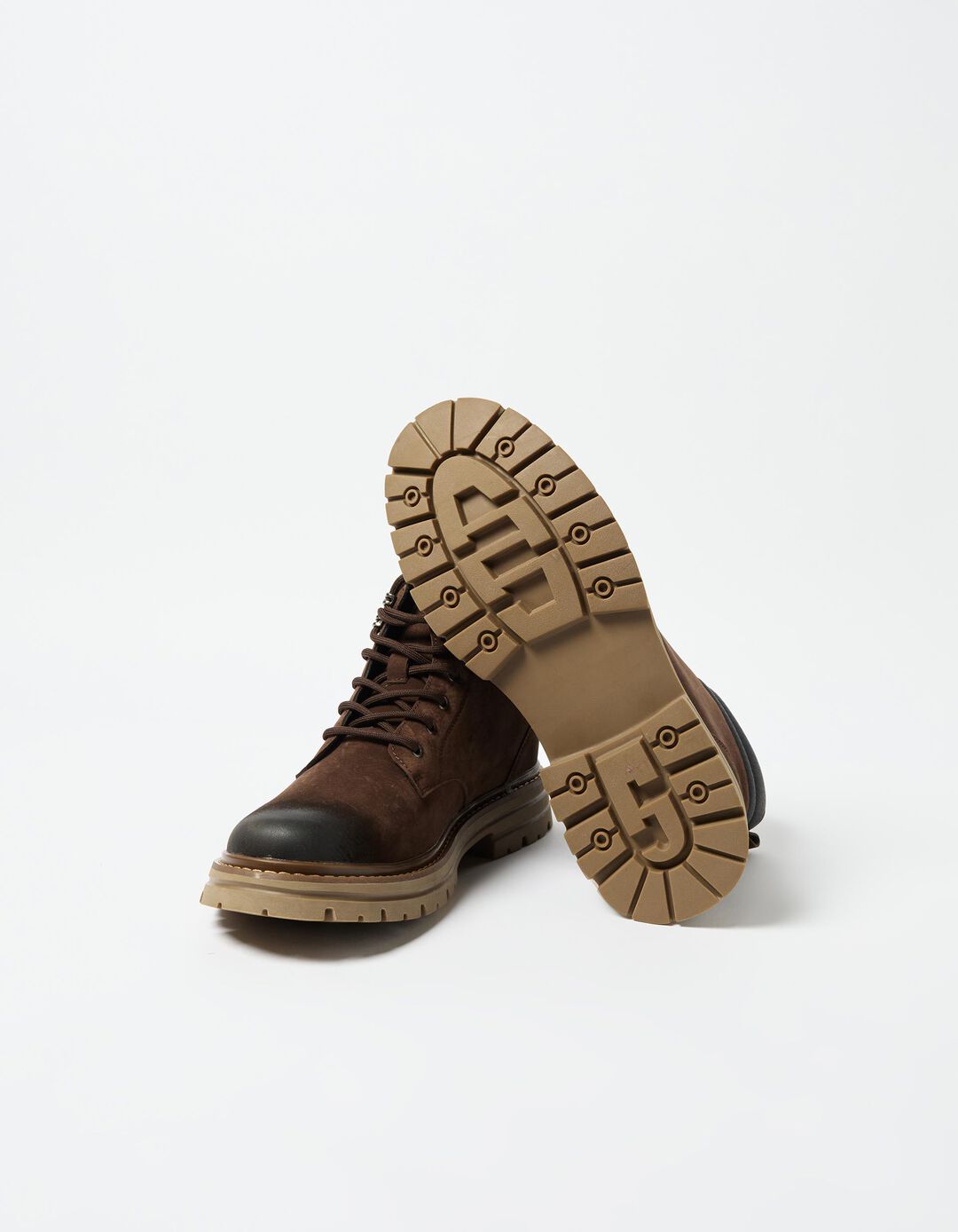 Botas, Homem, Castanho