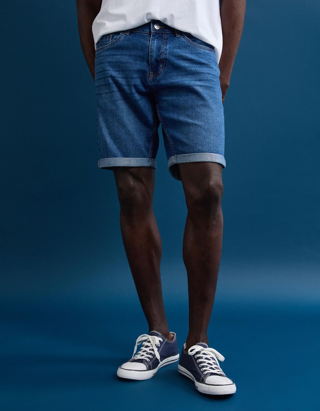 Cal&ccedil;&otilde;es de Ganga, Homem, Azul Escuro