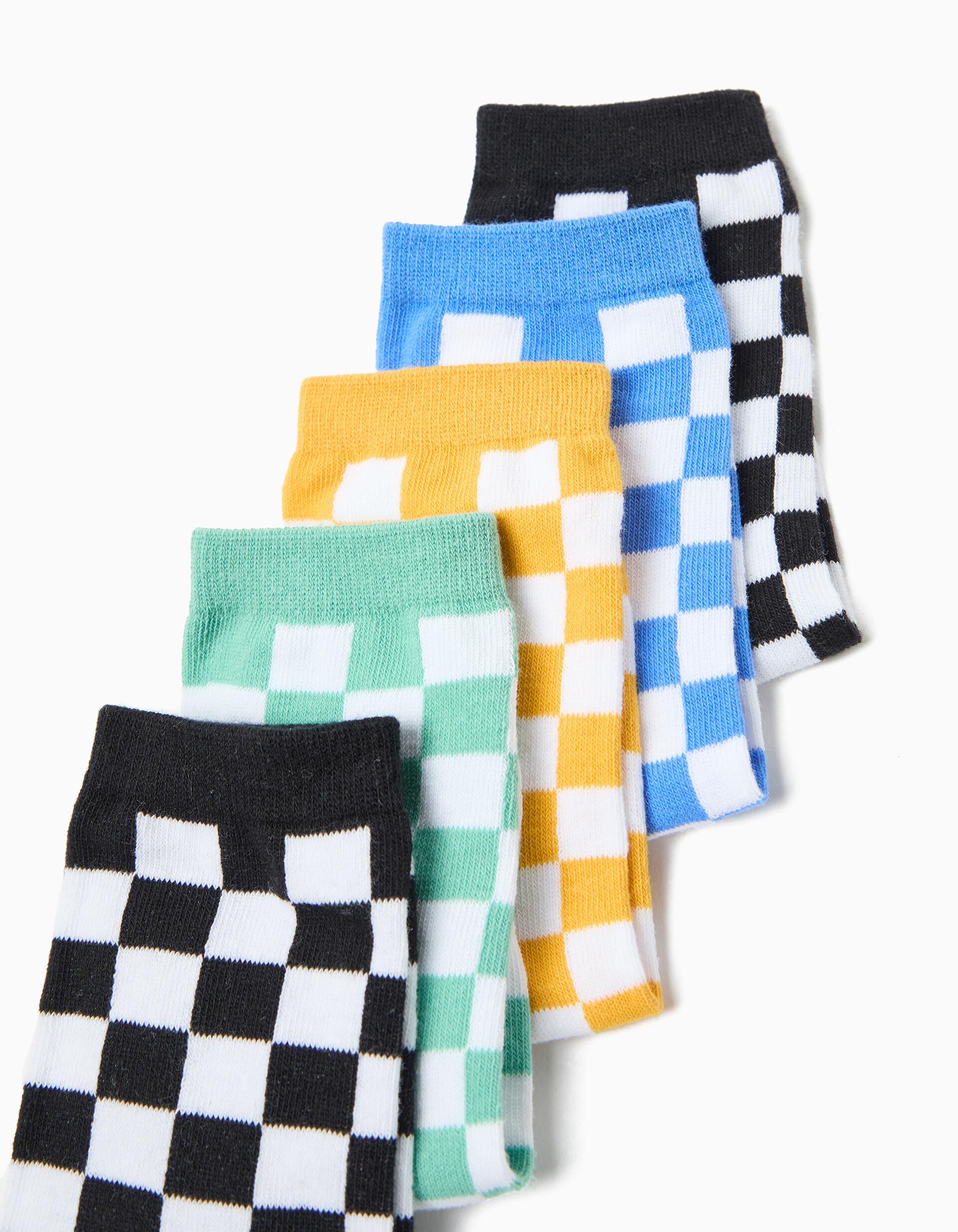 Comprar Online Pack 5 Pares de Meias, Menino, Multicor