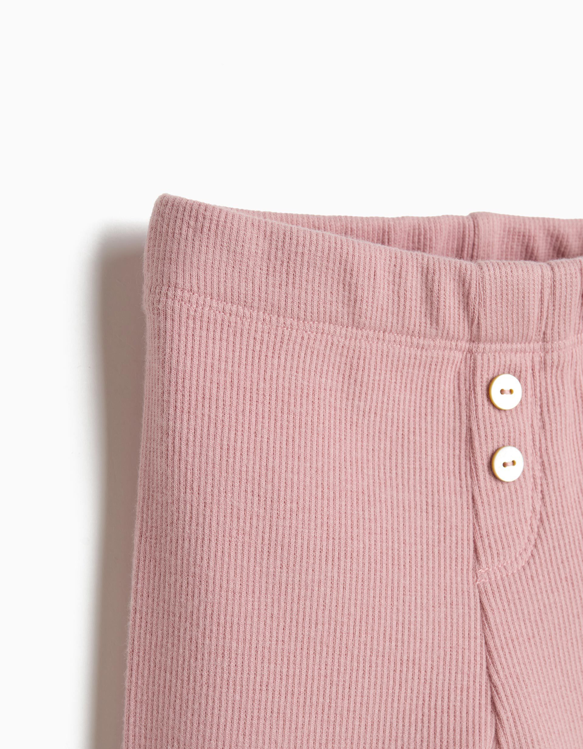 Comprar Online Cal&ccedil;as de Malha, Rec&eacute;m-Nascido, Rosa Claro