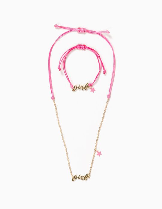Pack Colar e Pulseira Girl