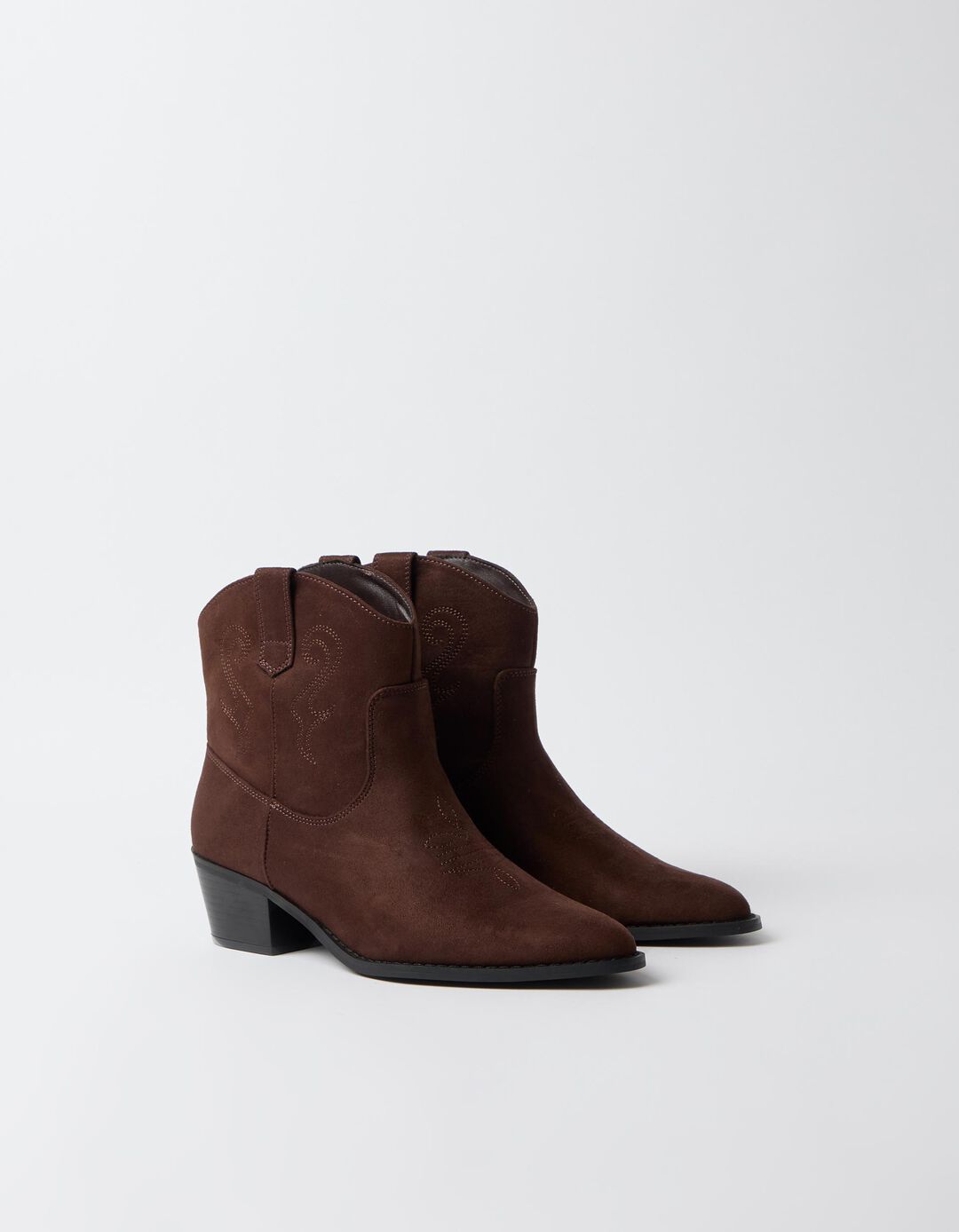 Botas Estilo Country, Mulher, Castanho