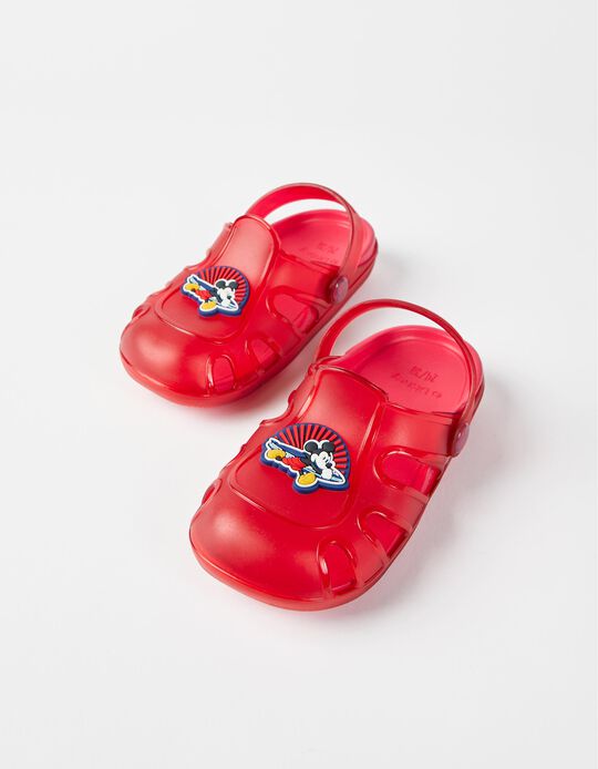 Sandálias Clogs para Menino 'Mickey ZY Delicious', Vermelho