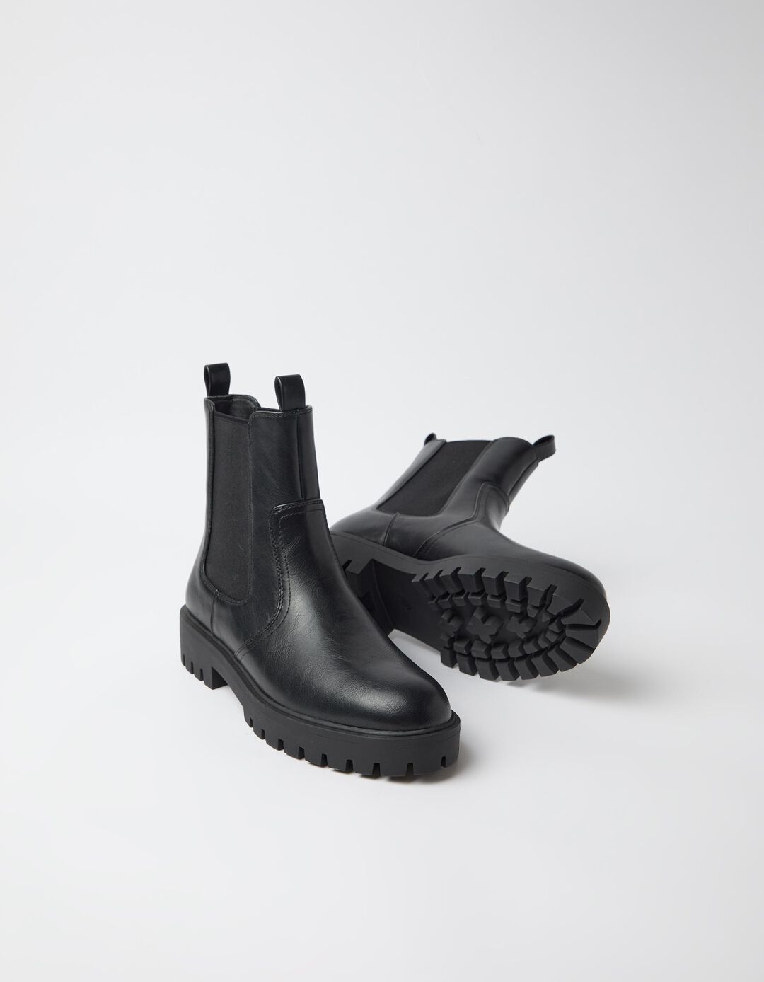 Botas 'Chelsea', Mulher, Preto