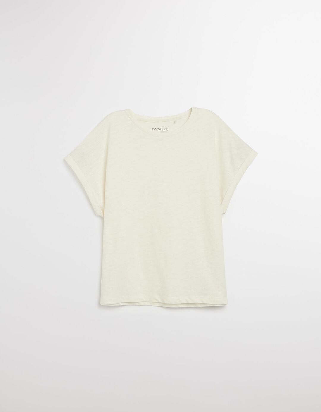 T-shirt, Mulher, Bege Claro 