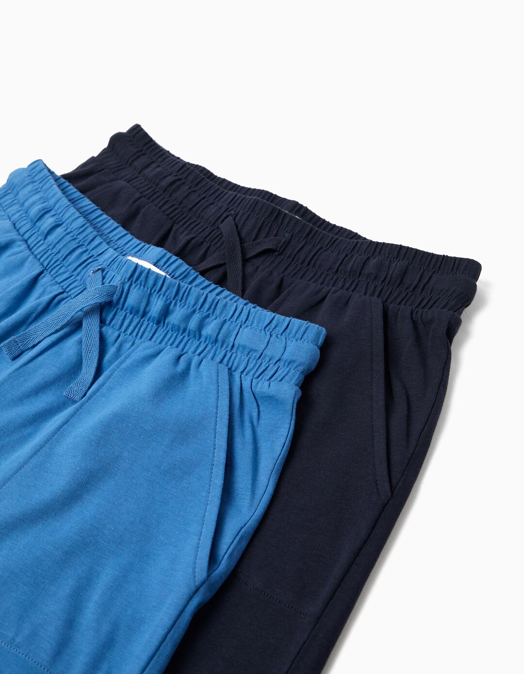 Pack 2 Cal&ccedil;&otilde;es Jersey, Menino, Azul Escuro