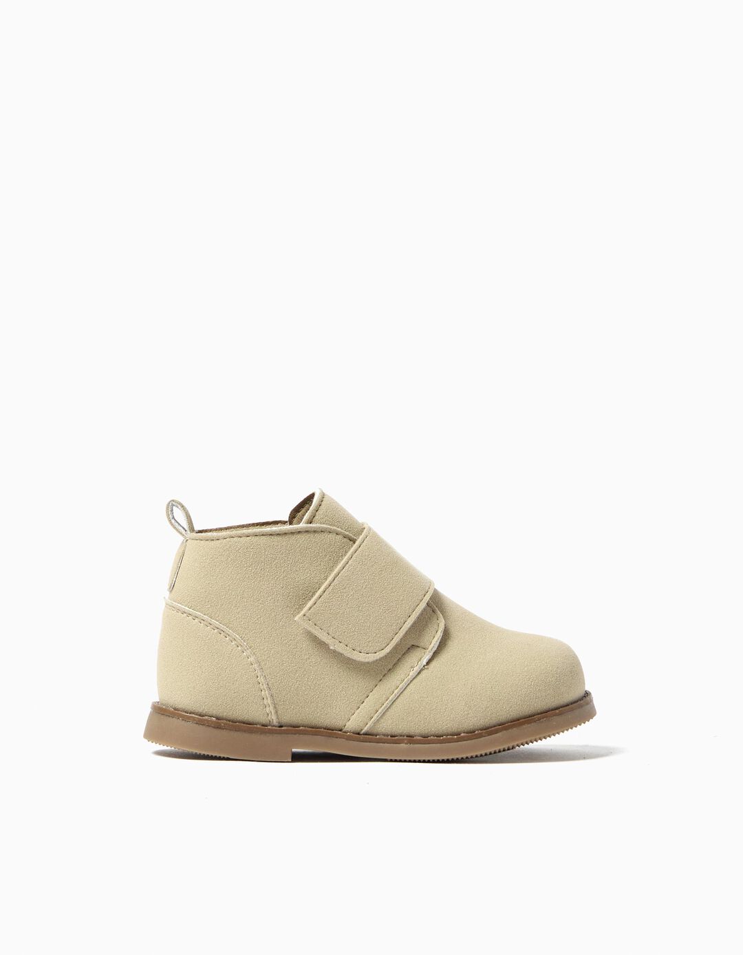 Botas em Camurça, Menino, Bege 