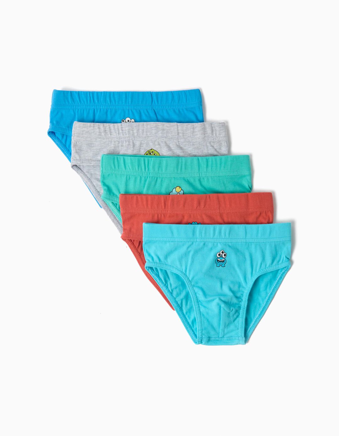 Pack 5 Cuecas, Menino, Multicolor