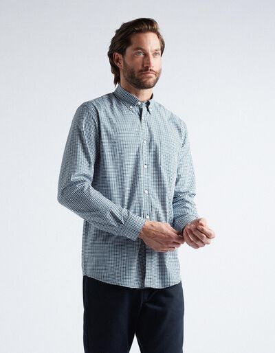 Long Sleeve Shirt, Men, Multicolour
